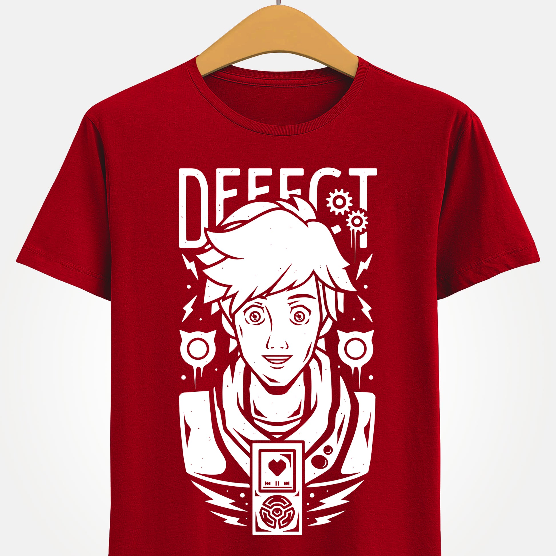 High-quality T-shirt featuring Chai from Hi-Fi Rush in a dynamic anime-inspired pose. The colorful design highlights the game’s vibrant rhythm-action style, making it perfect for fans of stylish character art and modern gaming aesthetics. Soft, unisex cotton tee ideal for gamers, collectors, and anyone who loves unique video game merchandise. A standout piece for Hi-Fi Rush fans and rhythm-game enthusiasts. hi-fi rush video game t-shirt, hi-fi rush chai t-shirt, hi-fi rush gaming tee