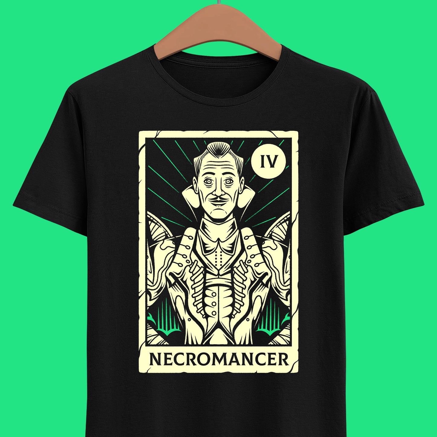 Necromancer Tarot Card Unisex T-shirt