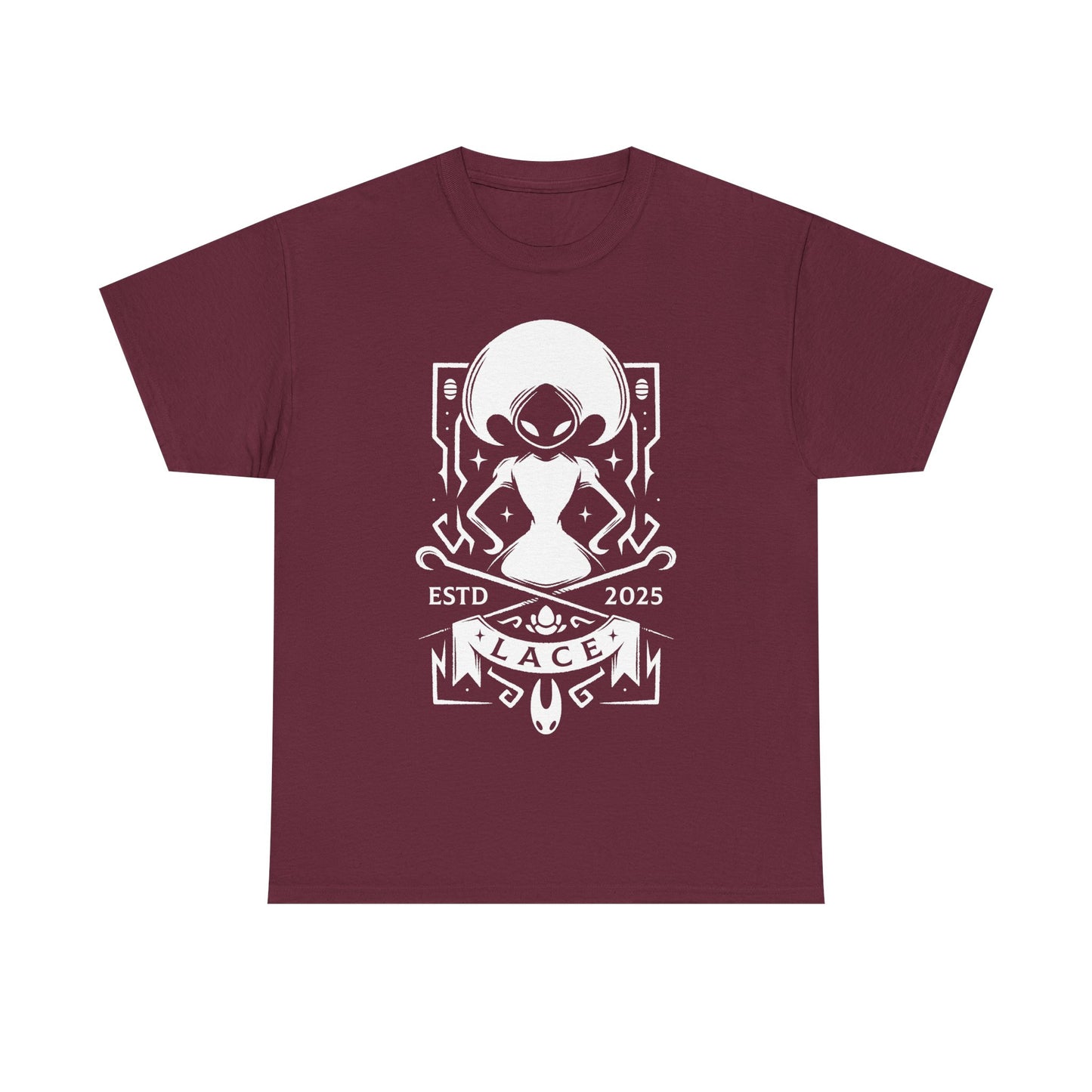 Gamer t-shirt inspired by Lace boss from Hollow Knight Silksong metroidvania indie game.

hollow knight, hollow knight silksong, hollow knight silksong hornet t-shirt, hollow knight silksong merch, hollow knight silksong t-shirt, hollow knight silksong hornet tee, hollow knight hornet and lace t-shirt, hollow knight silksong indie game merch, hollow knight silksong hornet shirt, hollow knight the knight t-shirt, hollow knight silksong lace t-shirt, hollow knight silksong lace tee, lace silksong