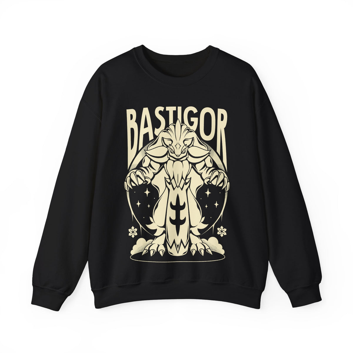 Palworld Bastigor King of Frostfang Ice Pal Unisex Crewneck Sweatshirt