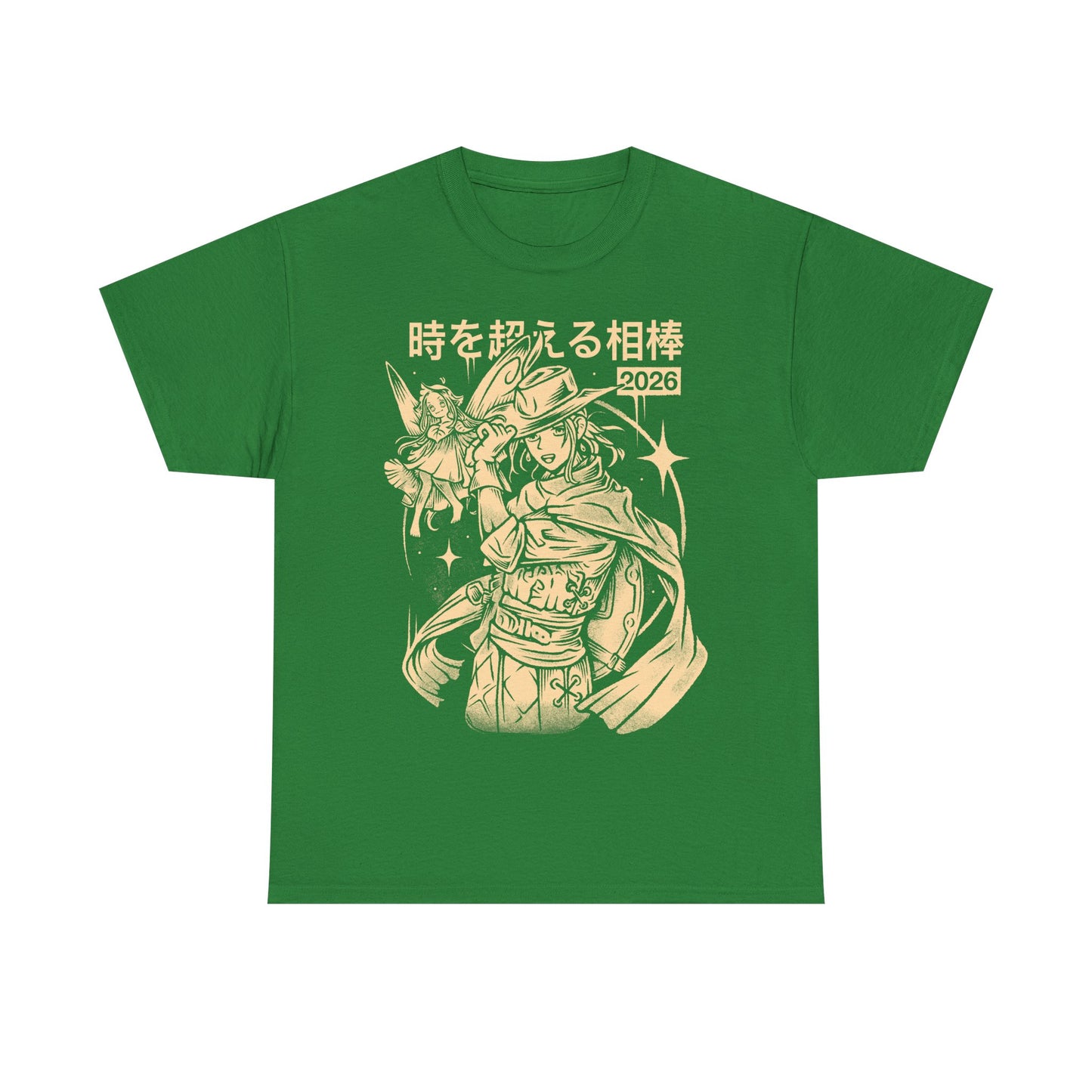 Elliot and Faie t-shirt inspired by The Adventures of Elliot: The Millennium Tales featuring the hero and fairy companion from the fantasy JRPG adventure.