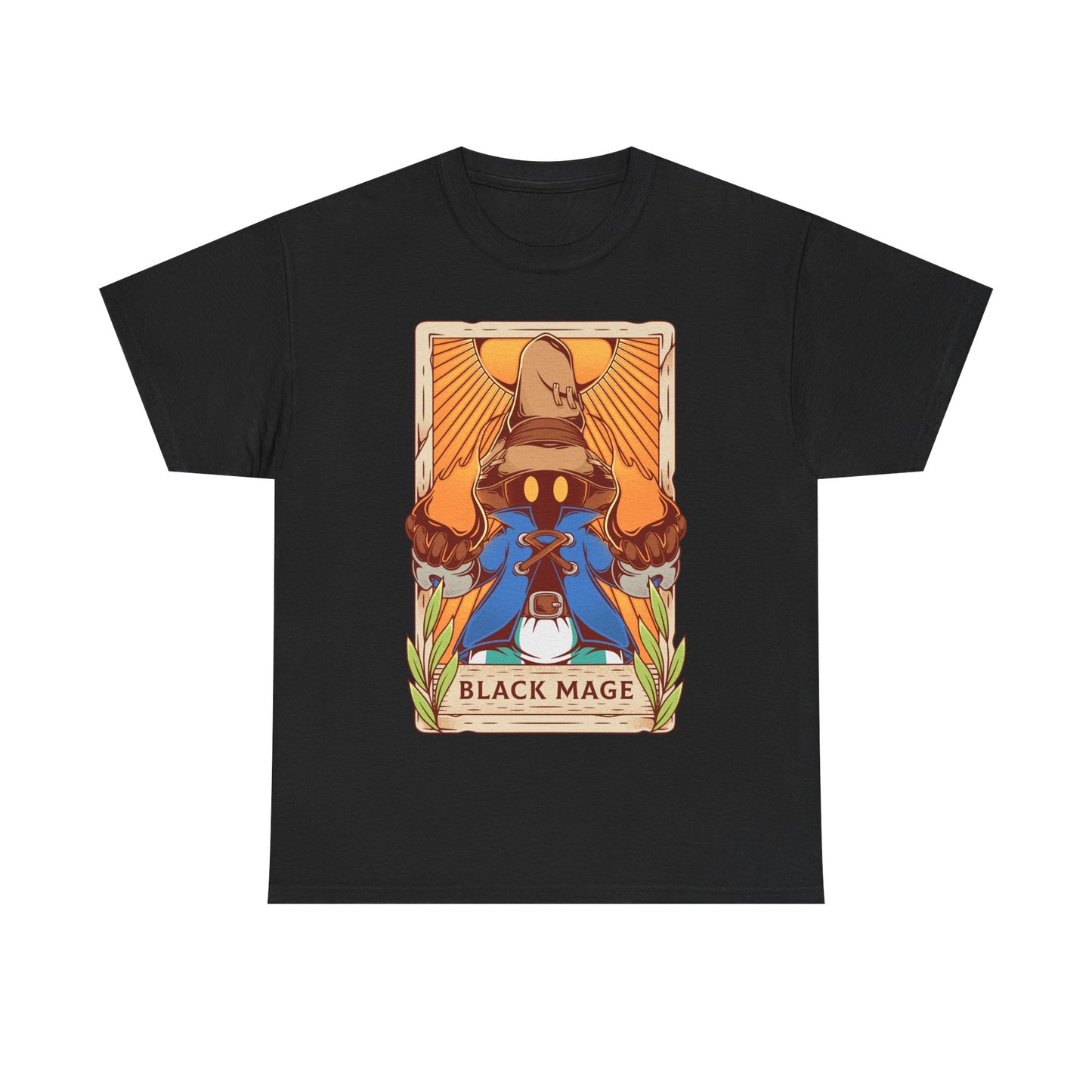 Black Mage Tarot Card Unisex T-shirt