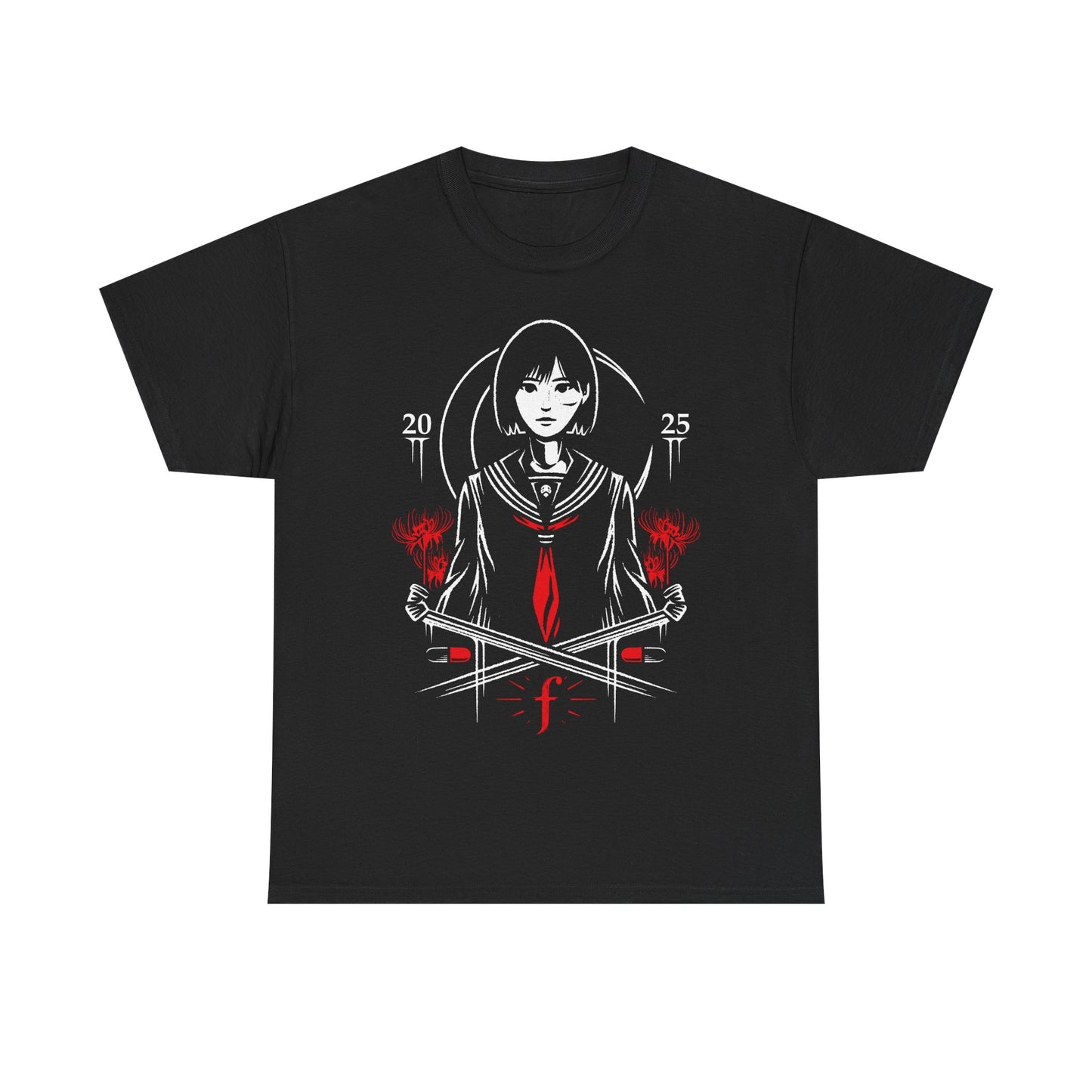 Silent Hill F T-shirt inspired by Konami’s survival horror game. Featuring protagonist Hinako Shimizu in a unique Japanese horror design, this premium gamer apparel is perfect for fans of Silent Hill and Japan-inspired video games. Exclusive Silent Hill F merch, Japanese horror clothing, survival horror T-shirt, Hinako Shimizu shirt, gamer fashion, Silent Hill F fan merchandise, Japanese style graphic tee, Silent Hill apparel for collectors and horror game enthusiasts.