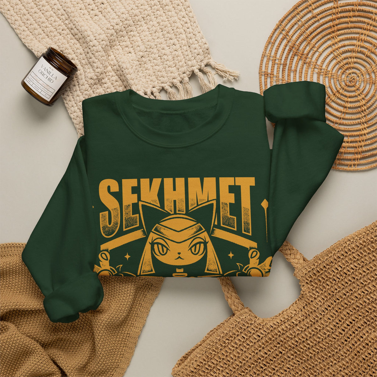 Palworld Sekhmet Ground Pal #140 Unisex Crewneck Sweatshirt