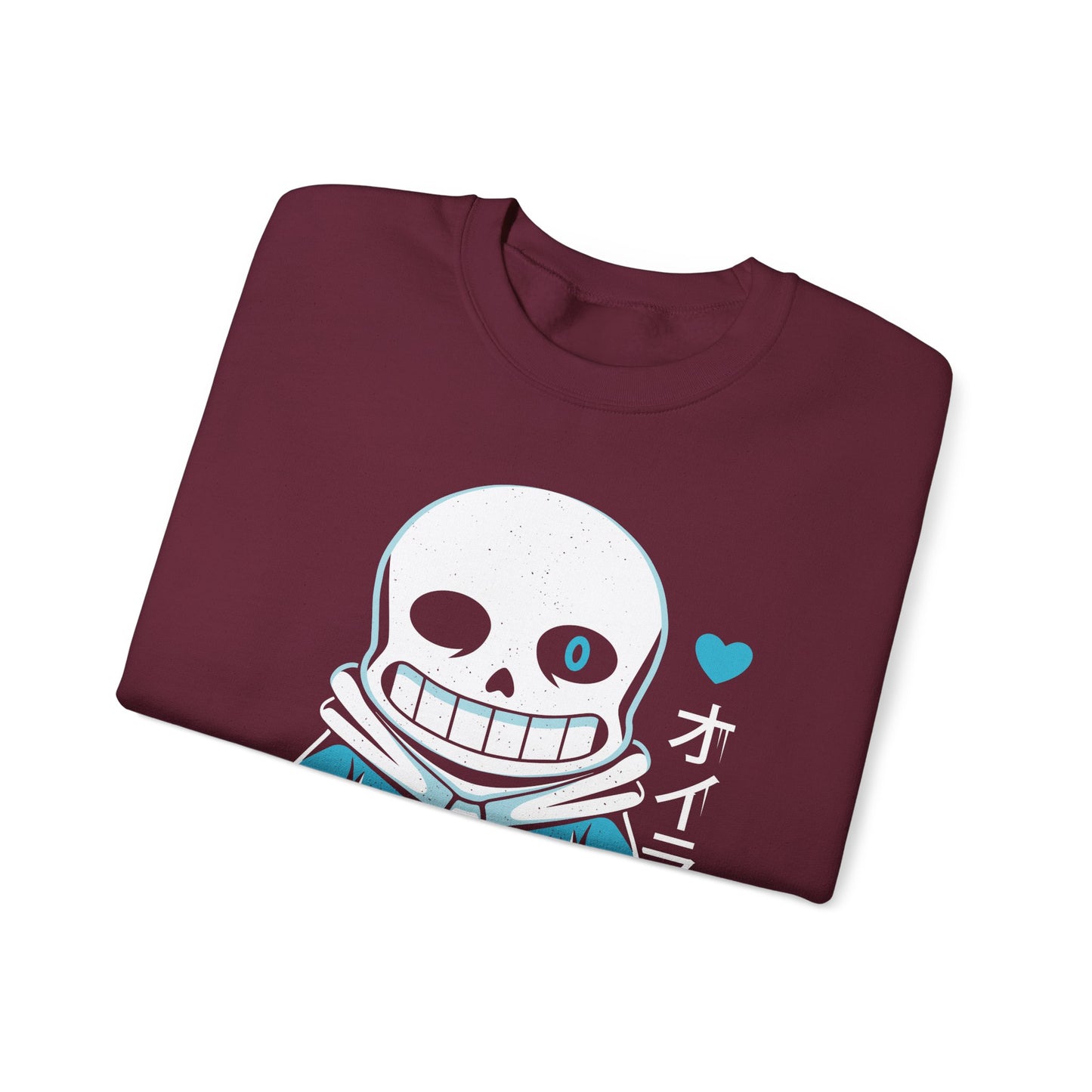 Sans Lazy Bones Undertale Indie Game Crewneck Sweatshirt