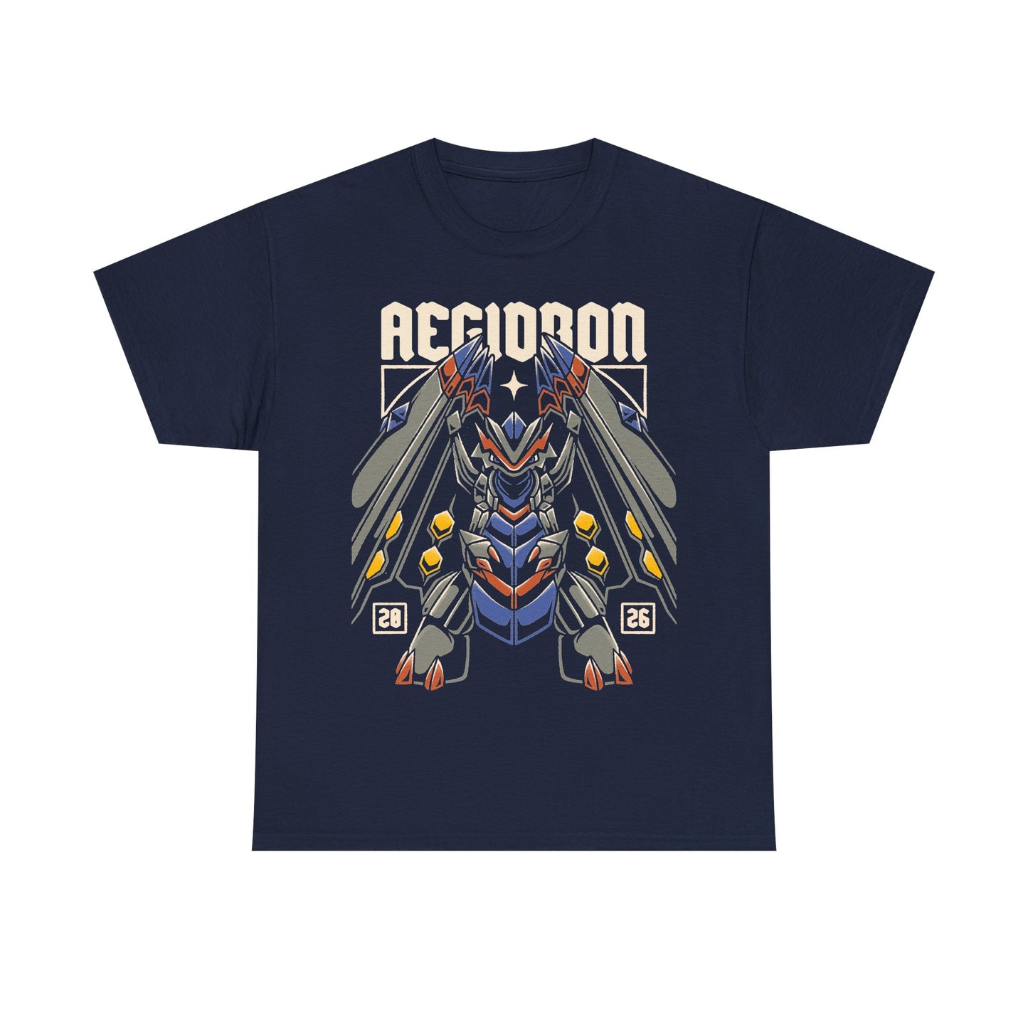 Palworld Aegidron #184 Dragon Ground Pal t-shirt featuring the Guardian of Luminous Trails introduced in Palworld 1.0.