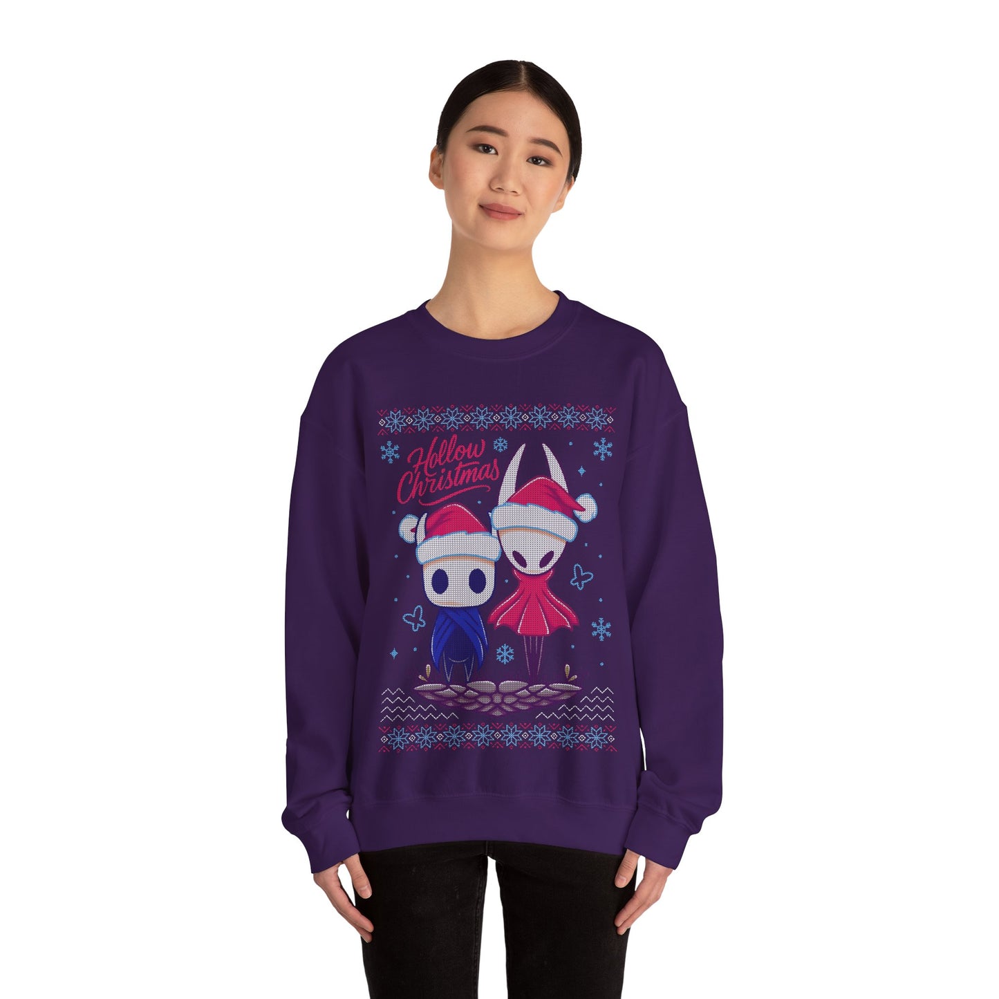 Gamer crewneck sweatshirt inspired by The Knight character from Hollow Knight metroidvania indie game in ugly christmas sweater art style.

hollow knight silksong xmas sweater, hollow knight silksong merch, hollow knight video games christmas merch, hollow knight silksong xmas merch, hollow knight silksong crewneck sweater, hollow knight silksong merch, hollow knight silksong merch, gaming crewneck sweatshirt, gamer sweatshirt, hollow knight gaming sweatshirt, hollow knight the knight merch