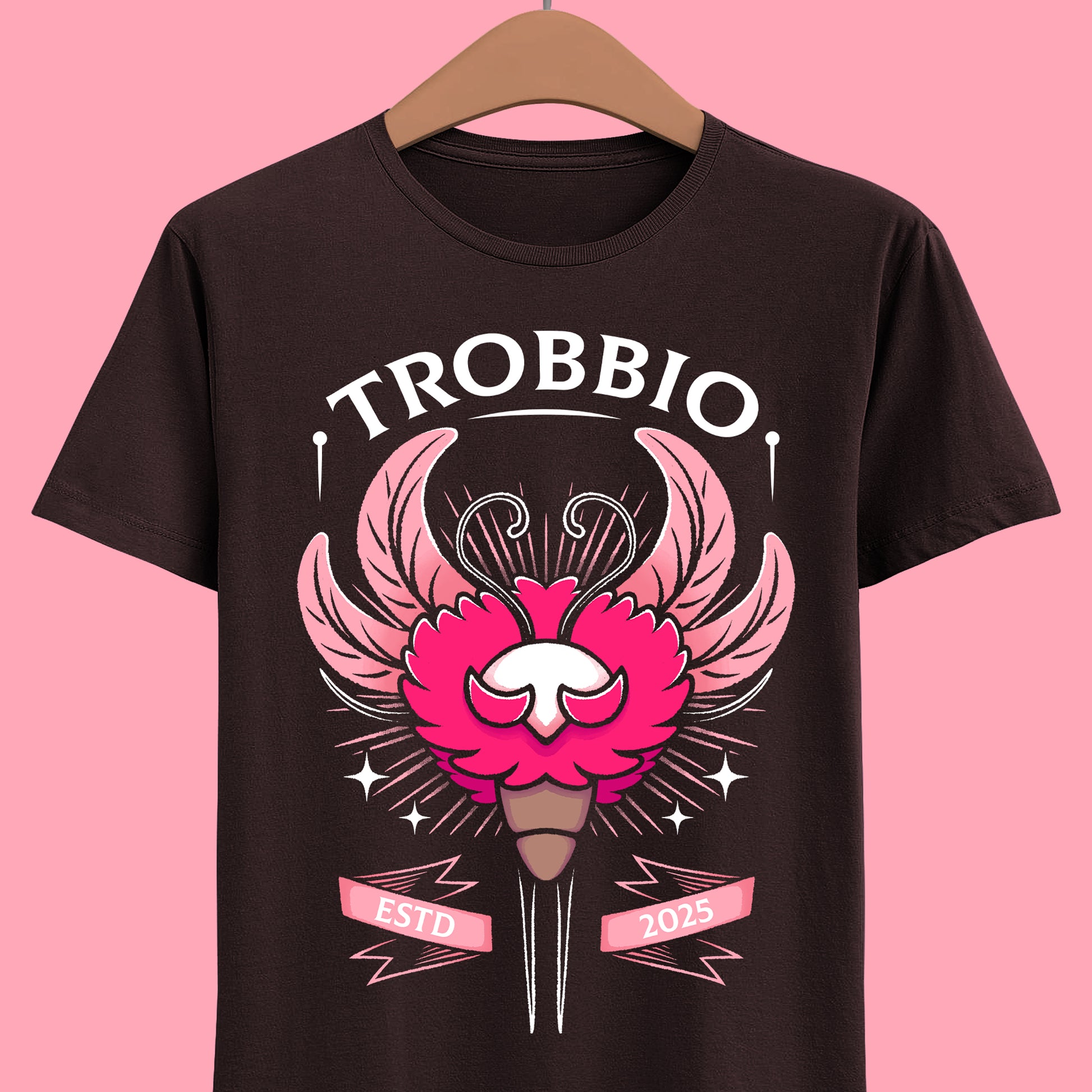 Gamer t-shirt inspired by Trobbio (master of the stage, the brush and the voice) from Hollow Knight Silksong metroidvania video game.

hollow knight, hollow knight silksong, hollow knight silksong hornet t-shirt, hollow knight silksong merch, hollow knight silksong t-shirt, hollow knight silksong hornet tee, hollow knight hornet and lace t-shirt, hollow knight silksong indie game merch, hollow knight silksong hornet shirt, hollow knight the knight t-shirt, hollow knight silksong trobbio t-shirt