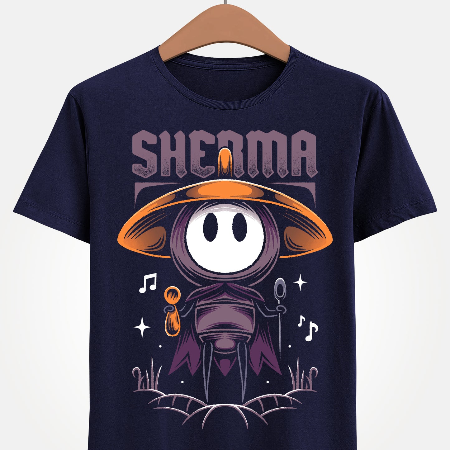 Gamer t-shirt inspired by Sherma character from Hollow Knight Silksong metroidvania indie game.

hollow knight, hollow knight silksong, hollow knight silksong hornet t-shirt, hollow knight silksong merch, hollow knight silksong t-shirt, hollow knight silksong hornet tee, hollow knight hornet and lace t-shirt, hollow knight silksong indie game merch, hollow knight silksong hornet shirt, hollow knight the knight t-shirt, hollow knight silksong sherma t-shirt, hollow knight silksong sherma tee
