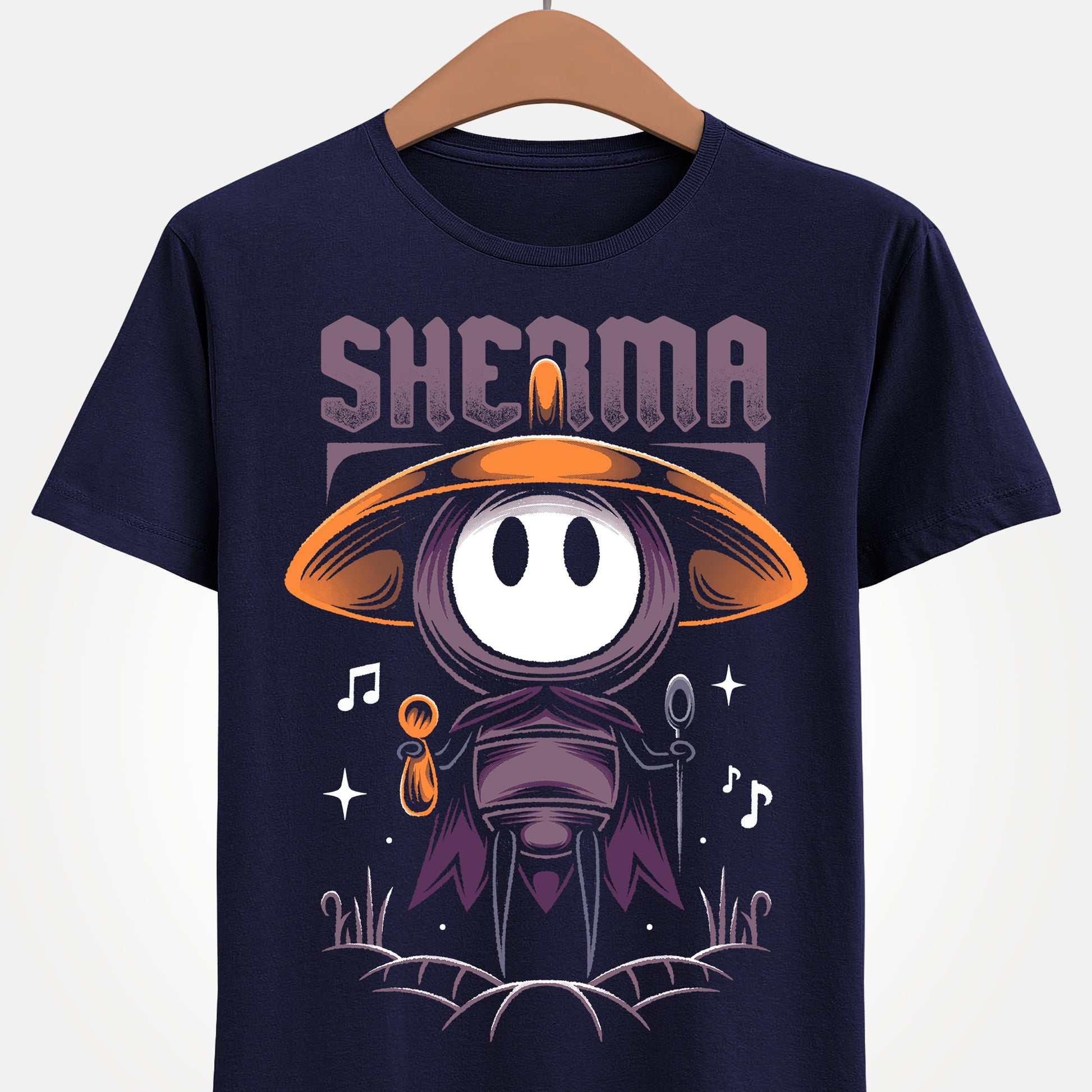 Gamer t-shirt inspired by Sherma character from Hollow Knight Silksong metroidvania indie game.

hollow knight, hollow knight silksong, hollow knight silksong hornet t-shirt, hollow knight silksong merch, hollow knight silksong t-shirt, hollow knight silksong hornet tee, hollow knight hornet and lace t-shirt, hollow knight silksong indie game merch, hollow knight silksong hornet shirt, hollow knight the knight t-shirt, hollow knight silksong sherma t-shirt, hollow knight silksong sherma tee