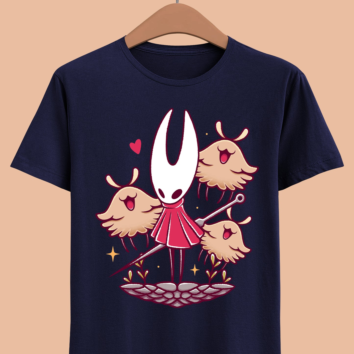Gamer t-shirt inspired by Hornet & Lost Fleas characters from Hollow Knight Silksong metroidvania indie game in cute kawaii watercolor art style.

hollow knight, hollow knight silksong, hollow knight silksong hornet t-shirt, hollow knight silksong merch, hollow knight silksong t-shirt, hollow knight silksong hornet tee, hollow knight bell beast t-shirt, hollow knight silksong merch, hollow knight silksong hornet shirt, hollow knight silksong lost fleas t-shirt, hollow knight silksong lost fleas
