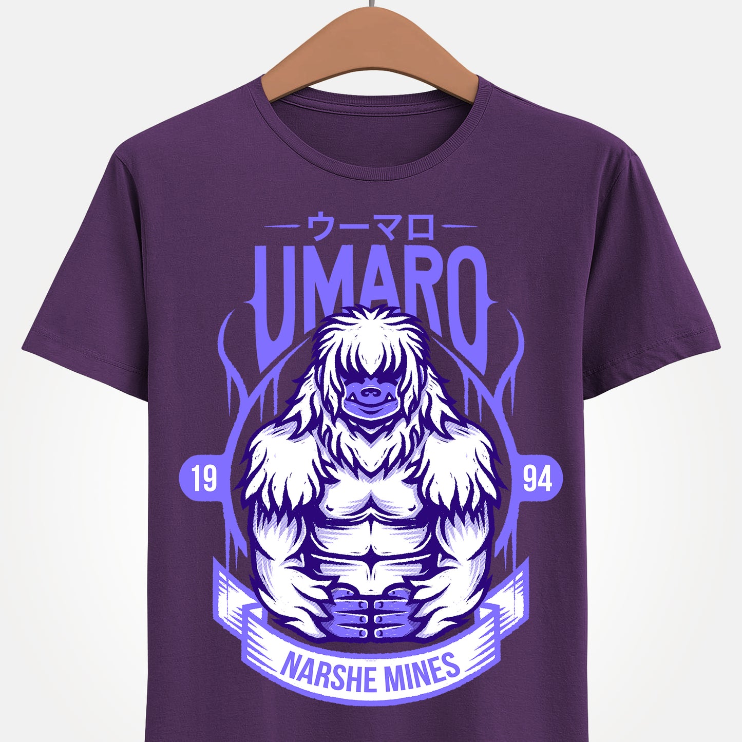 Umaro Final Fantasy VI t-shirt featuring the FF6 yeti character from the classic SNES retro RPG video game. Perfect tee for Final Fantasy 6 (FFVI) and retro gaming fans.
