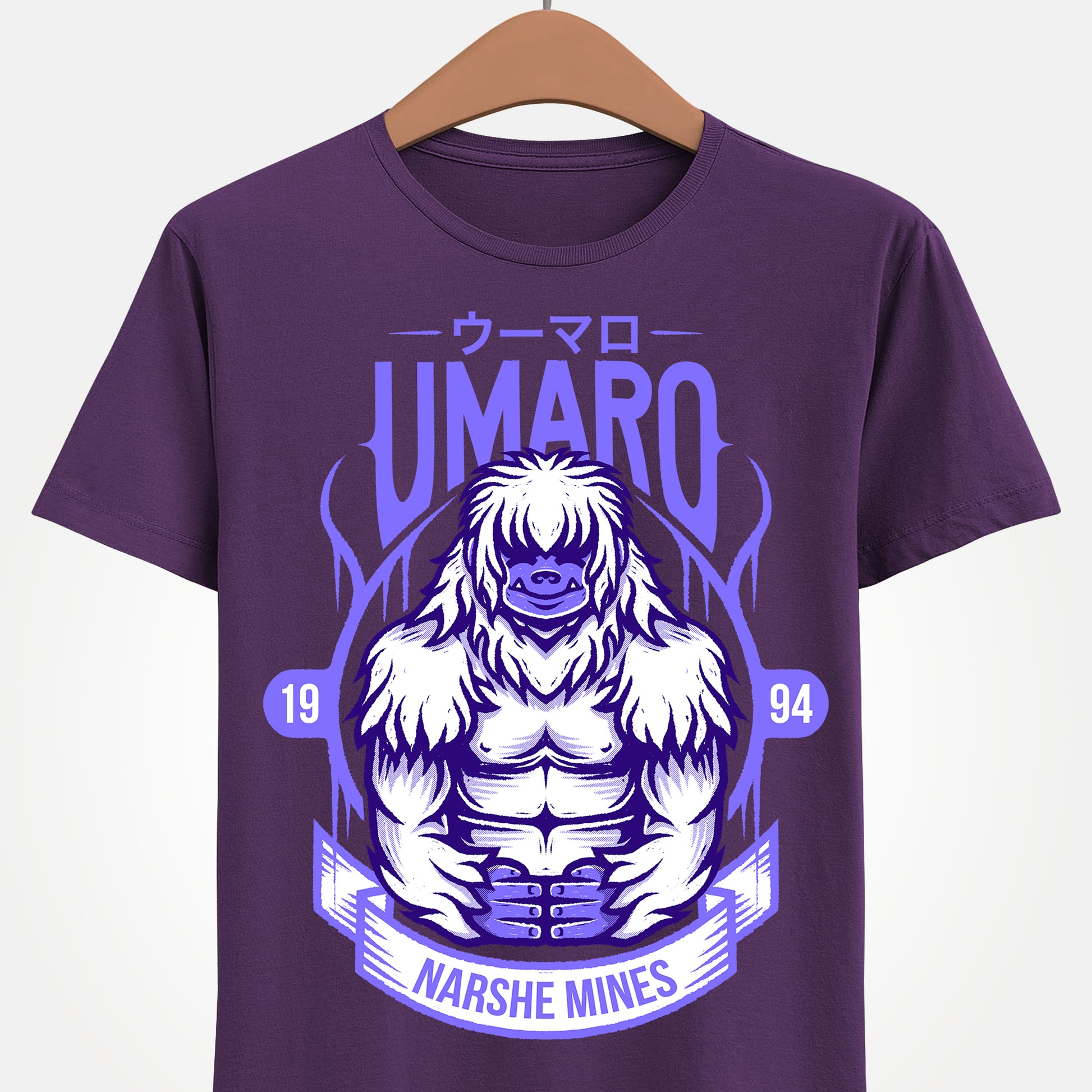 Umaro Final Fantasy VI t-shirt featuring the FF6 yeti character from the classic SNES retro RPG video game. Perfect tee for Final Fantasy 6 (FFVI) and retro gaming fans.