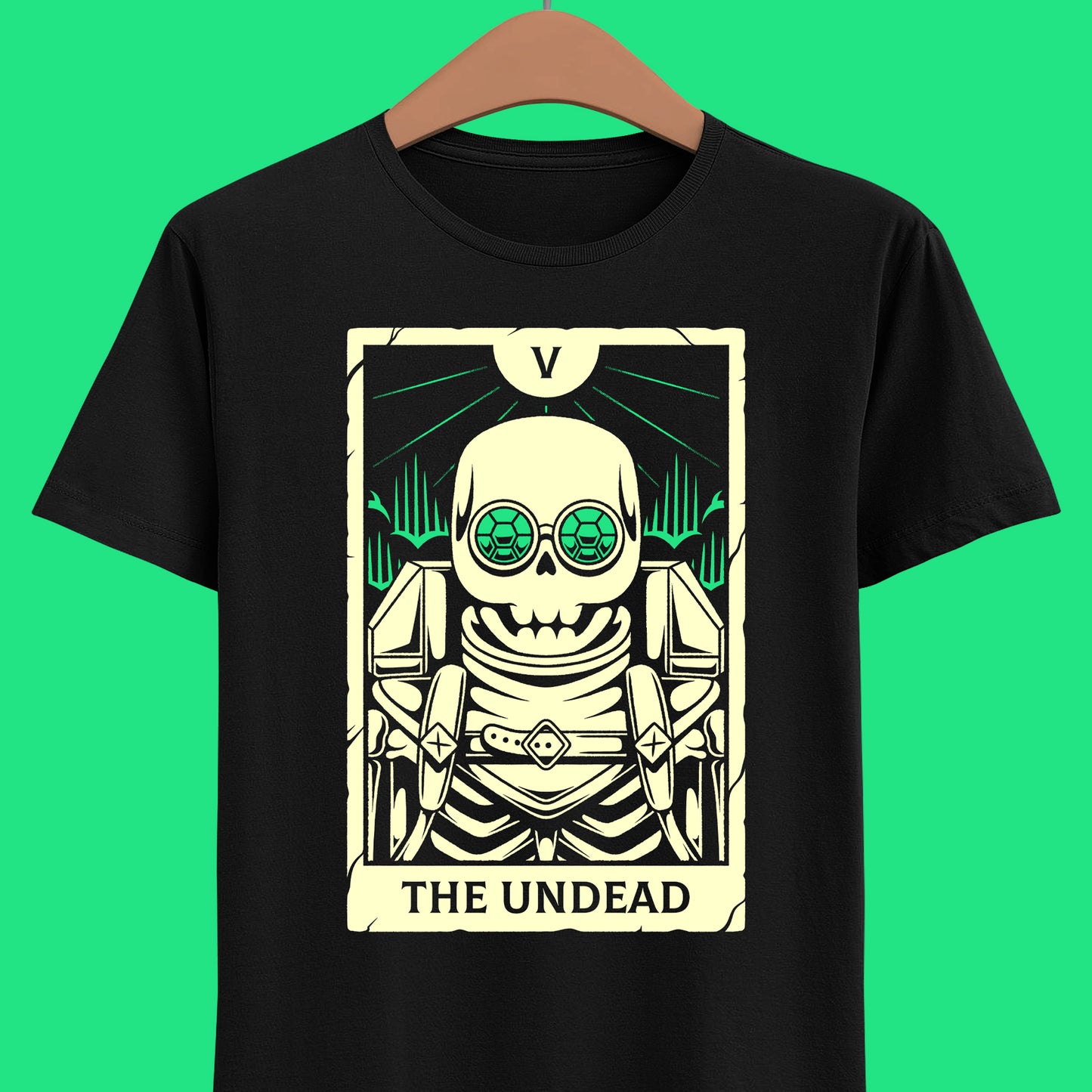 The Undead Tarot Card Unisex T-shirt