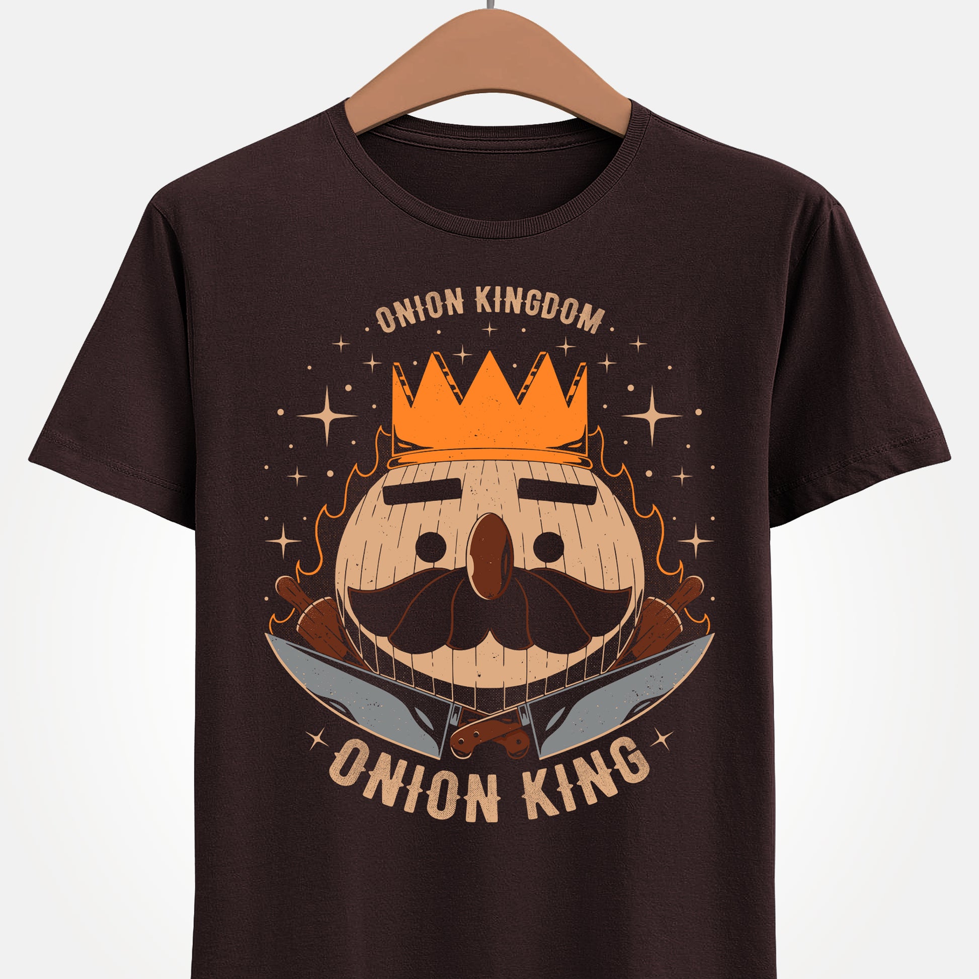 Gamer t-shirt design inspired by The Onion King from Overcooked, Overcooked 2, Overcooked! All You Can Eat video games.

overcooked, overcooked 2, overcooked 2 t-shirt, chef, console video game, overcooked cooking video game t-shirt, overcooked funny video game merch, overcooked games merch, overcooked funny game t-shirt, overcooked kevin dog t-shirt, onion king, onion king overcooked 2 t-shirt, onion king overcooked games t-shirt, overcooked onion kingdom t-shirt, indie games merch, overcooked indie game