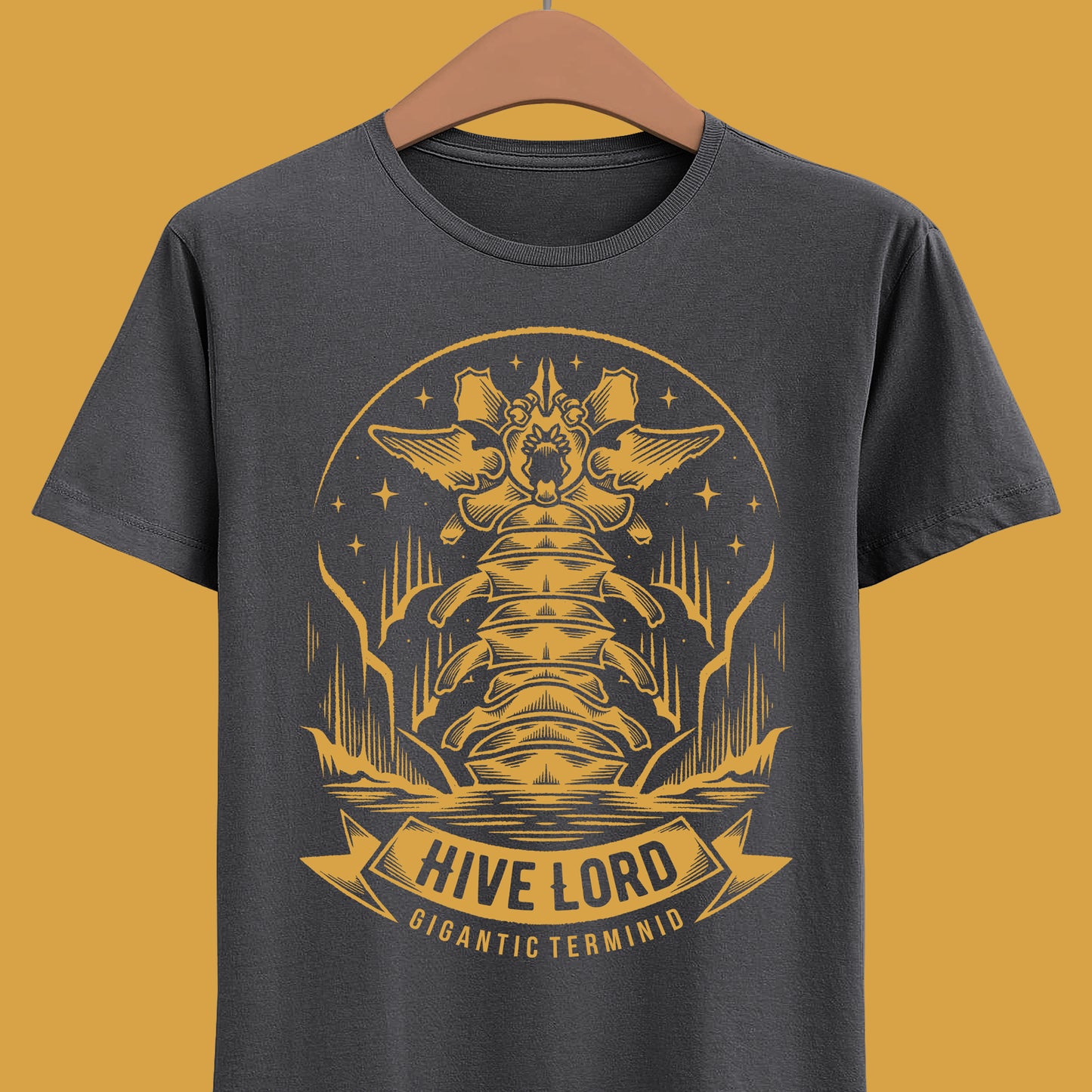 Gamer t-shirt design inspired by Hive Lord from Helldivers 2 - Into the Unjust. Fight Hive Lord during any suicide mission and survive this gigantic terminid. For the Glory!

helldivers 2 into the unjust t-shirt, helldivers 2 into the unjust hive lord t-shirt, helldivers 2 into the unjust merch, helldivers 2 bile titan t-shirt, helldivers 2 enlist today t-shirt, helldivers 2 hold my liber-tea t-shirt, helldivers II merch, helldivers II t-shirt, helldivers 2 spread the managed democracy t-shirt