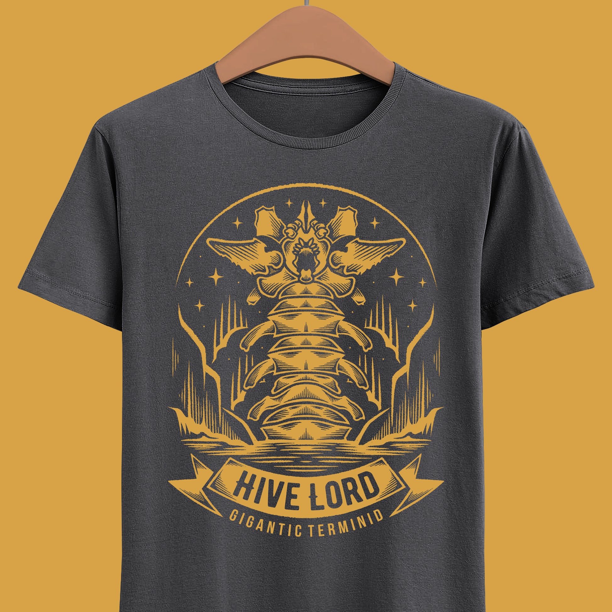 Gamer t-shirt design inspired by Hive Lord from Helldivers 2 - Into the Unjust. Fight Hive Lord during any suicide mission and survive this gigantic terminid. For the Glory!

helldivers 2 into the unjust t-shirt, helldivers 2 into the unjust hive lord t-shirt, helldivers 2 into the unjust merch, helldivers 2 bile titan t-shirt, helldivers 2 enlist today t-shirt, helldivers 2 hold my liber-tea t-shirt, helldivers II merch, helldivers II t-shirt, helldivers 2 spread the managed democracy t-shirt