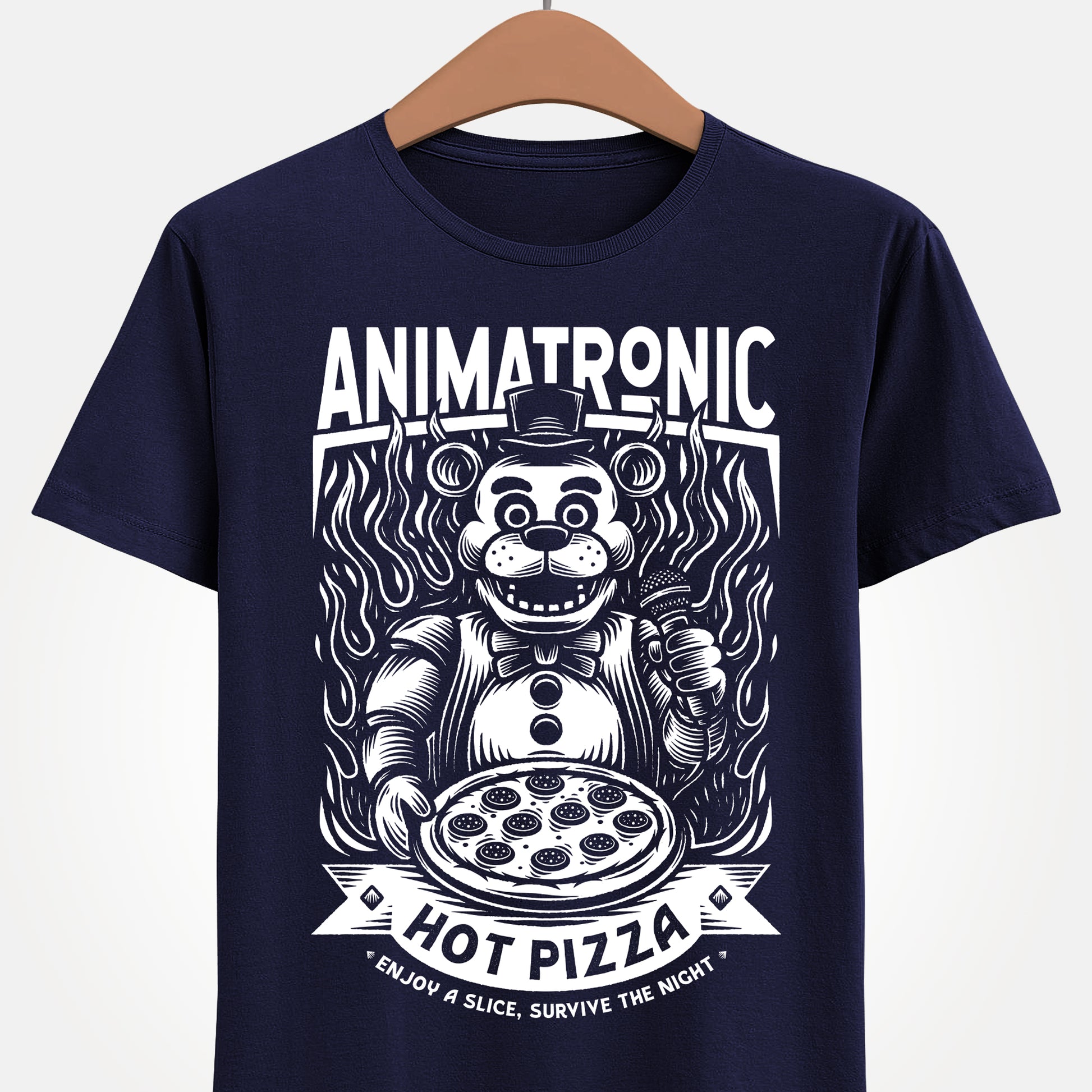 Gamer t-shirt design inspired by Freddy Fazbear from Five Nights At Freddy's video games. Perfect t-shirt for pizza & survival horror lovers.

five nights at freddy's t-shirt, five nights at freddy's freddy fazbear t-shirt, fnaf freddy fazbear t-shirt, fnaf freddy fazbear pizza tee, freddy fazbear pizza tee, fnaf survival horror video game shirt, gaming horror t-shirt, fnaf gamer survival horror t-shirt, 5naf gamer t-shirt, 5naf freddy fazbear t-shirt, five nights at freddy, fnaf, freddy fazbear
