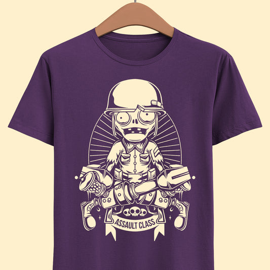 Gamer t-shirt inspired by Foot Soldier (assault class) of Team Zombies from Plants vs Zombies Garden Warfare, Plants vs Zombies Garden Warfare 2 & Plants vs. Zombies: Battle for Neighborville third-person shooter video games.

pvz, plants vs zombies, plants vs zombies 3, neighborville, pvz garden warfare 2, gaming, gamer, video games, video game, pvzgw2, foot soldier, plants vs zombies garden warfare t-shirt, plants vs zombies garden warfare 2 t-shirt, pvzgw2 t-shirt, pvzgw t-shirt