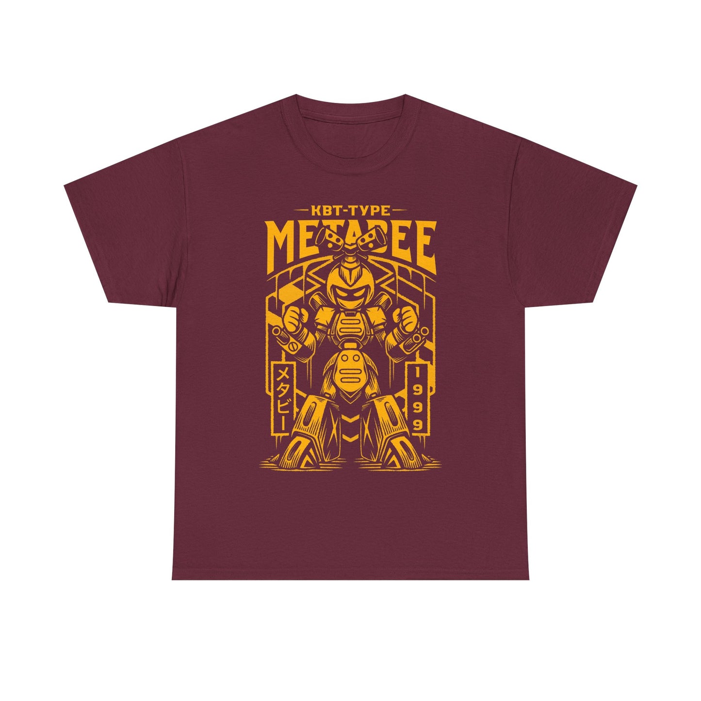 Gamer t-shirt design inspired by Metabee from Medabots anime manga & video games in vintage typography art style.

metabee, medabots, metabee medabots t-shirt, metabee medabots anime manga t-shirt, metabee medabots video games t-shirt, metabee kabuto type robot medabots t-shirt, anime & manga, retro anime & manga merch, anime & manga nostalgia t-shirt, nostalgia cartoons t-shirt, 90s anime medabots t-shirt, anime manga gaming t-shirt, 90s gaming merch, 90s video games t-shirt, metabee medabots