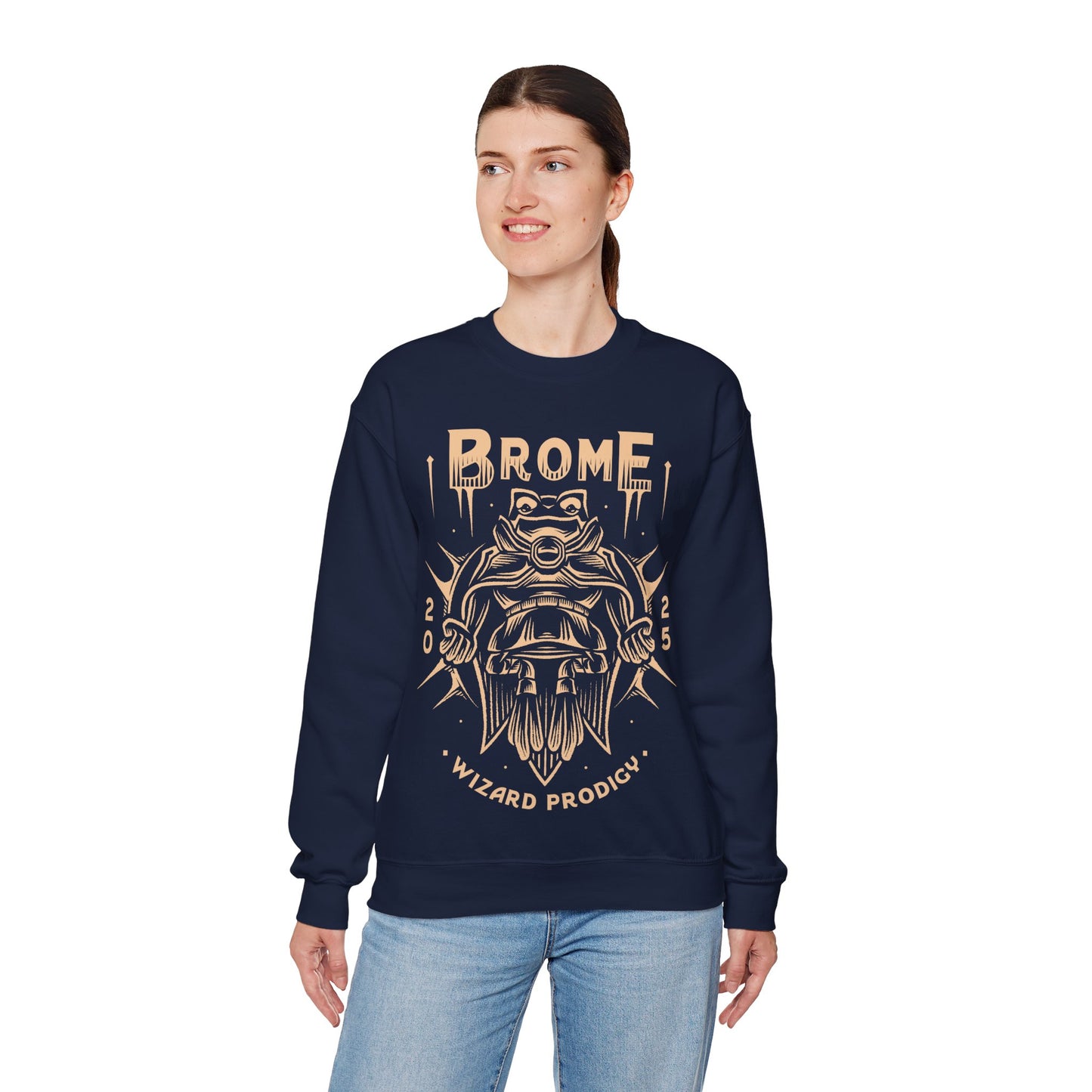 Brome Wizard Prodigy Absolum Roguelite Video Game Unisex Crewneck Sweatshirt