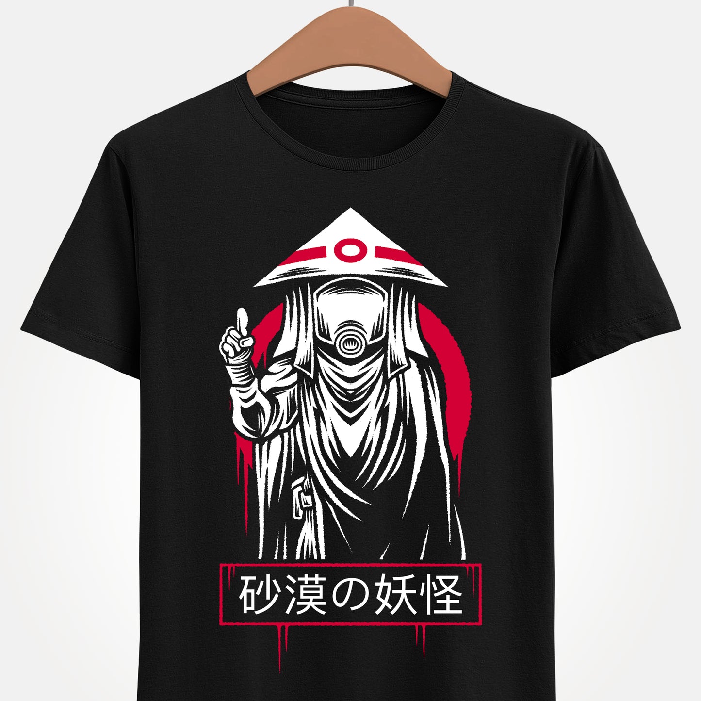 High-quality T-shirt featuring Kanta Mizuno, also known as Sunabouzu — the Great Kanto Desert’s Ghost — from the Desert Punk anime and manga. The design captures his gritty, post-apocalyptic look with bold, stylish artwork perfect for fans of action-comedy seinen series. Ideal for collectors, anime enthusiasts, and anyone who loves unique desert-wasteland character designs. Soft unisex tee suited for daily wear or anime conventions.