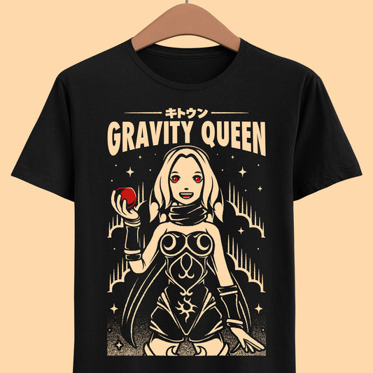 Kat Gravity Rush t-shirt featuring Japanese art style fanart inspired by Gravity Daze and Gravity Rush 2. Unisex gamer tee showcasing Kat, the gravity shifter heroine, with a clean monochrome ink illustration and anime-inspired aesthetic. Perfect Gravity Rush merch for PlayStation fans, collectors, and retrogaming lovers. Ideal gift for gamers who love Japanese art style, action-adventure games, and iconic characters like Kat and Dusty. gravity rush video game merch, kat gravity rush video game t-shirt.