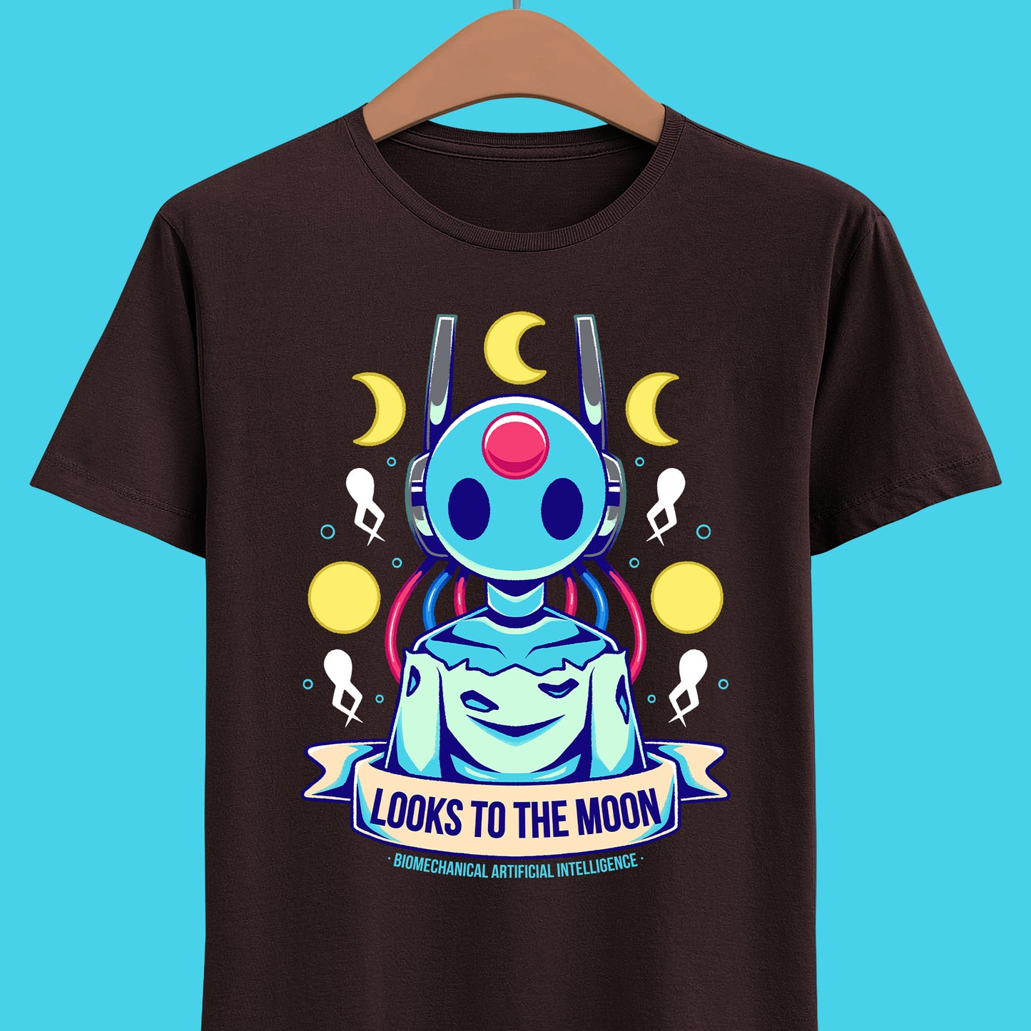 Gamer t-shirt design inspired by Looks to the Moon (Big Sis Moon) Iterator from Rain World survival-exploration-platformer indie game.

rain world indie game merch, rain world t-shirt, rain world looks to the moon t-shirt, looks to the moon, iterator, big sis moon t-shirt, looks to the moon t-shirt, indie game merch, rainworld video game, rain world video game t-shirt, neuron flies, slugcat, slugcat t-shirt, rain world slugcat t-shirt, rain world five pebbles, rain world five pebbles t-shirt