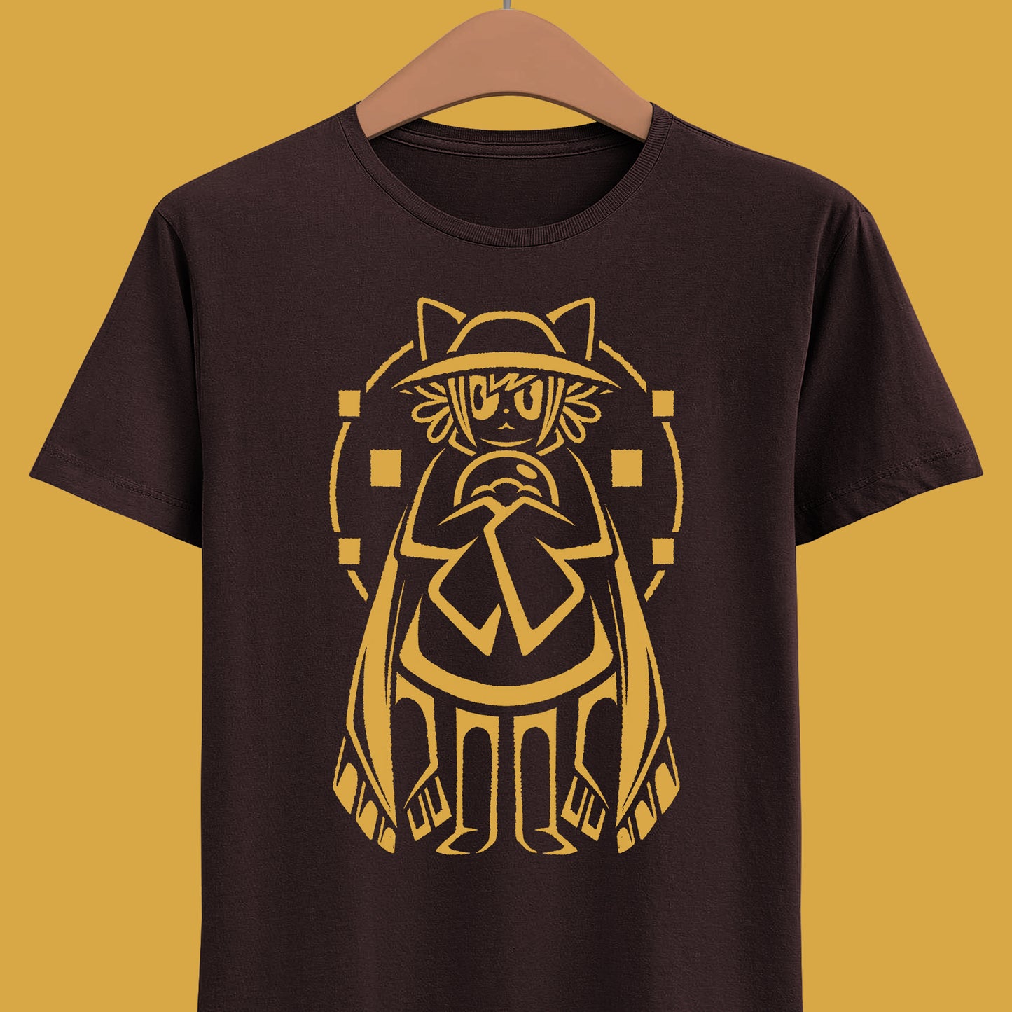 High-quality T-shirt featuring Niko, the beloved protagonist from the indie game OneShot. The design highlights Niko’s iconic hat, scarf, and glowing lightbulb, blending cute character art with atmospheric game aesthetics. Perfect for fans of story-driven adventures, pixel indie games, and cozy gamer clothing. Soft unisex tee ideal for daily wear, collectors, and anyone who loves unique OneShot character merch. oneshot indie game merch, oneshot niko shirt, oneshot indie game tee, oneshot video game niko tee