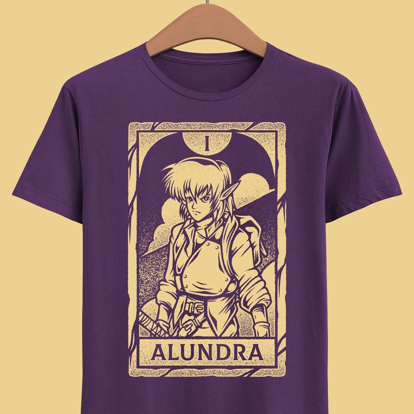 Alundra video game t-shirt inspired by the classic PlayStation action RPG. Retro gaming apparel featuring an original fan art design based on the world of Alundra, perfect for fans of dungeon crawler games, classic RPGs, and nostalgic 90s video game aesthetics. alundra video game merch, alundra action rpg video game merch, alundra the dreamwalker t-shirt, alundra ps1 video game t-shirt, alundra retrogaming tee, alundra classic ps1 video game merch, alundra 2 merch, alundra 2 t-shirt, ps1 games