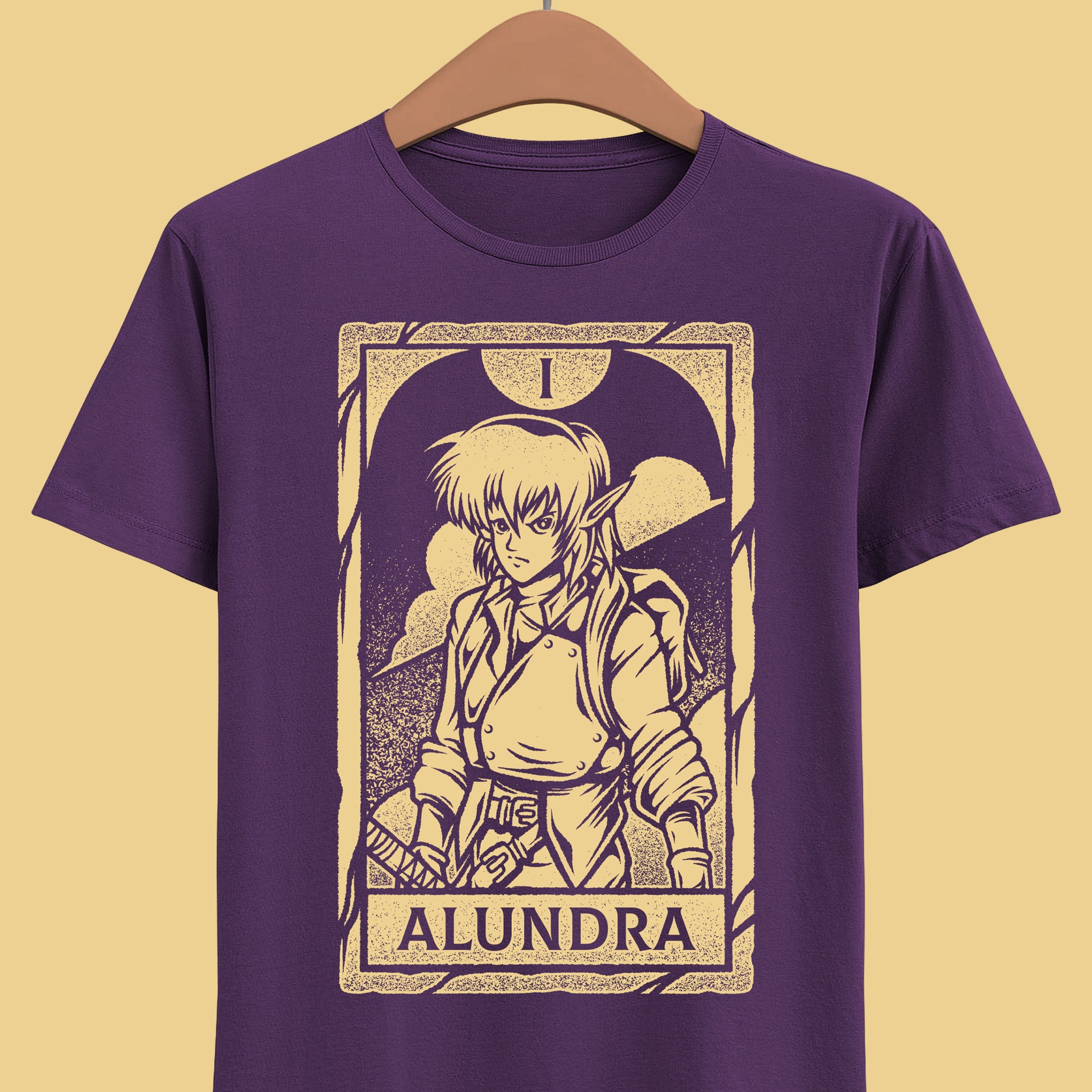 Alundra video game t-shirt inspired by the classic PlayStation action RPG. Retro gaming apparel featuring an original fan art design based on the world of Alundra, perfect for fans of dungeon crawler games, classic RPGs, and nostalgic 90s video game aesthetics. alundra video game merch, alundra action rpg video game merch, alundra the dreamwalker t-shirt, alundra ps1 video game t-shirt, alundra retrogaming tee, alundra classic ps1 video game merch, alundra 2 merch, alundra 2 t-shirt, ps1 games