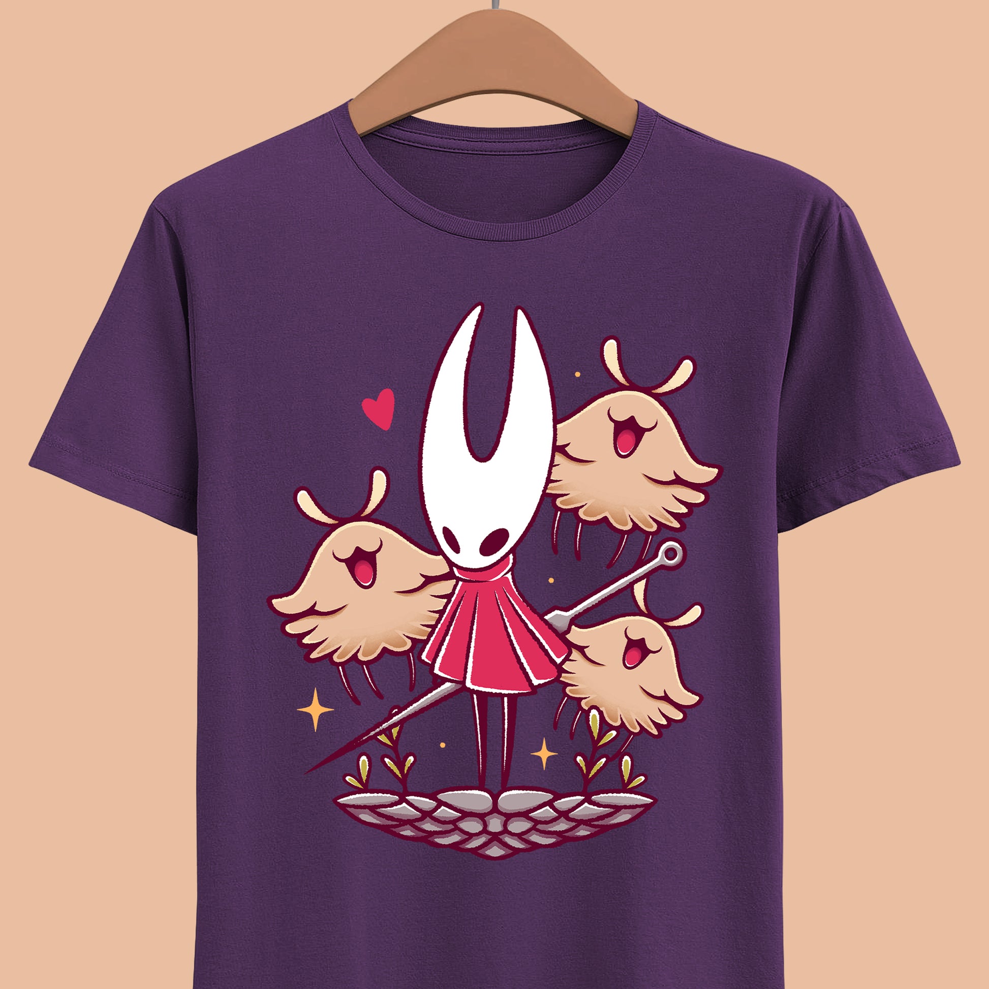 Gamer t-shirt inspired by Hornet & Lost Fleas characters from Hollow Knight Silksong metroidvania indie game in cute kawaii watercolor art style.

hollow knight, hollow knight silksong, hollow knight silksong hornet t-shirt, hollow knight silksong merch, hollow knight silksong t-shirt, hollow knight silksong hornet tee, hollow knight bell beast t-shirt, hollow knight silksong merch, hollow knight silksong hornet shirt, hollow knight silksong lost fleas t-shirt, hollow knight silksong lost fleas