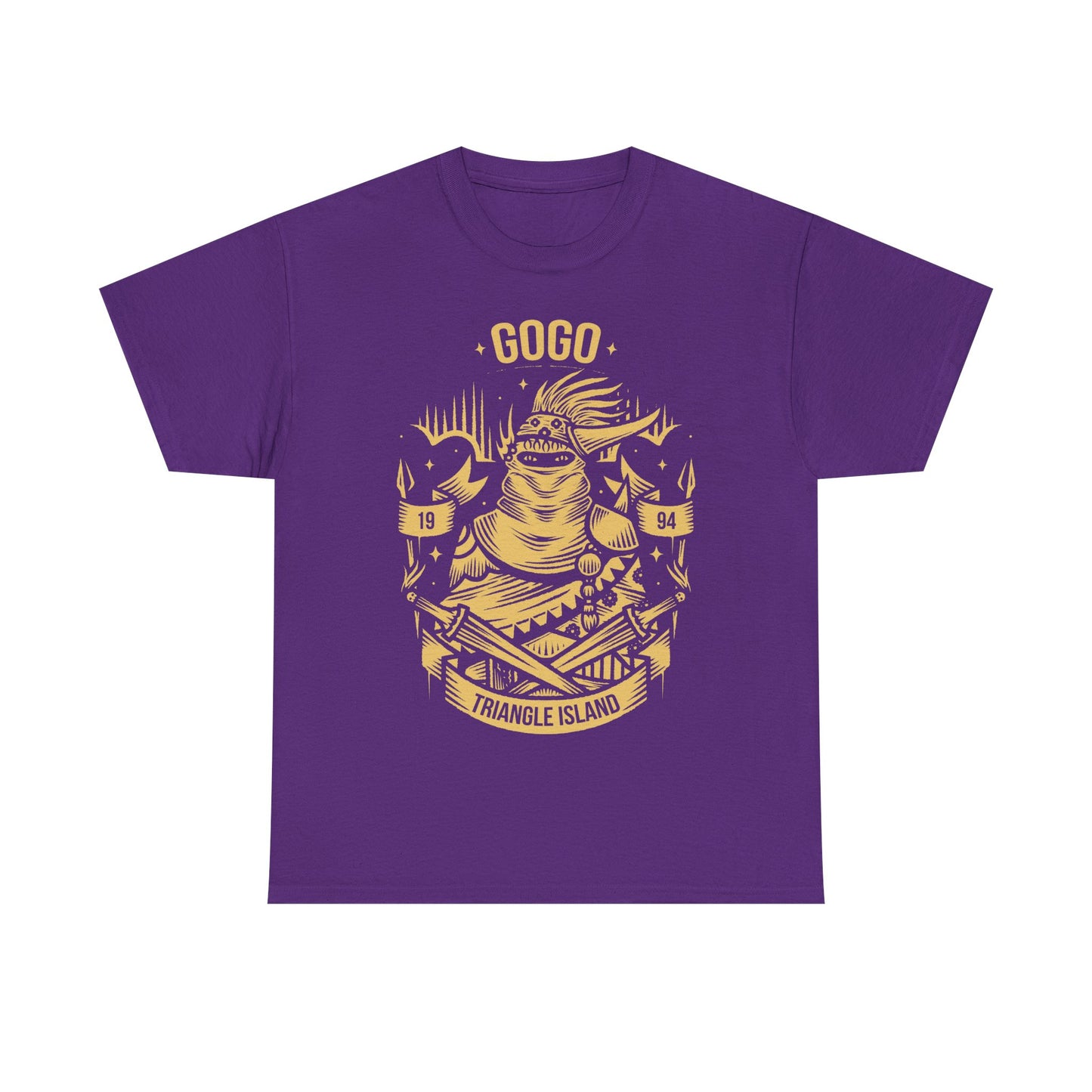 Gogo Final Fantasy VI t-shirt featuring the FF6 mimic character from the classic SNES retro JRPG video game.