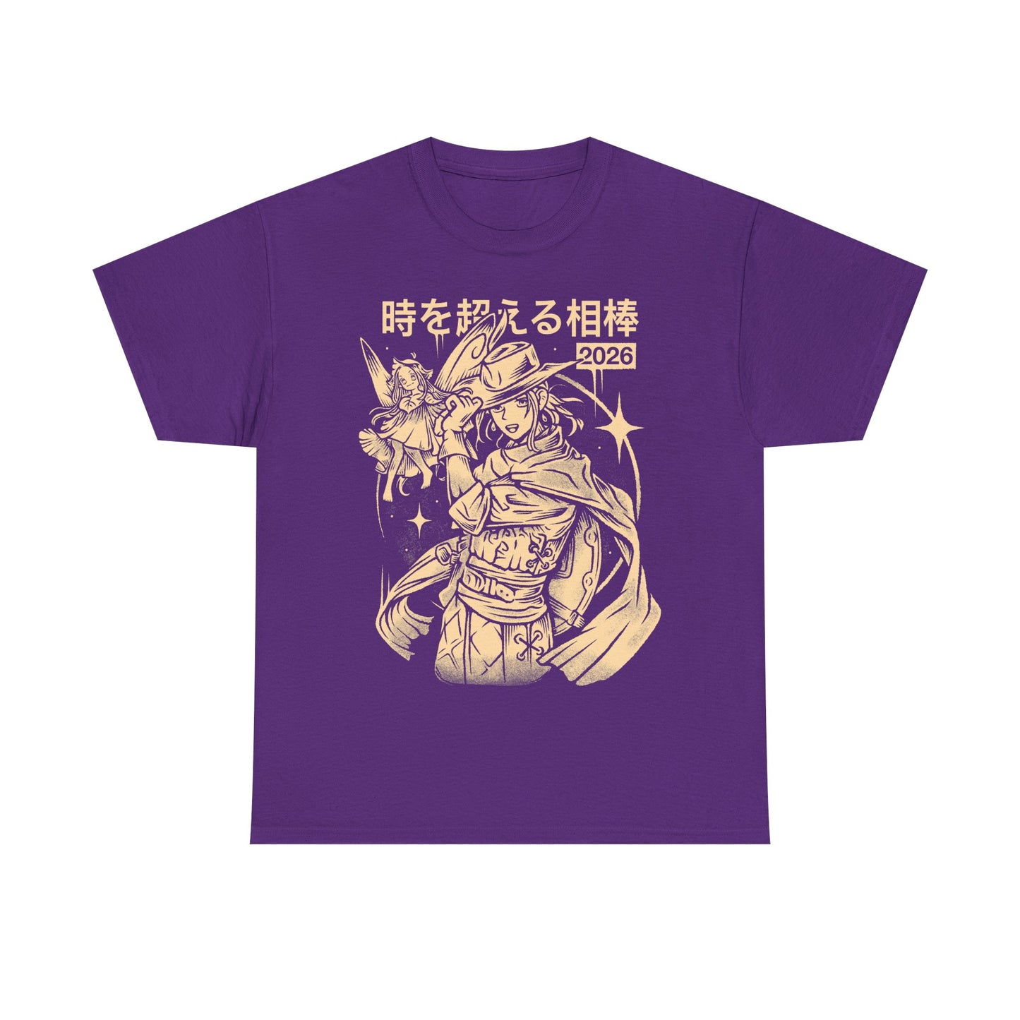 Elliot and Faie t-shirt inspired by The Adventures of Elliot: The Millennium Tales featuring the hero and fairy companion from the fantasy JRPG adventure.