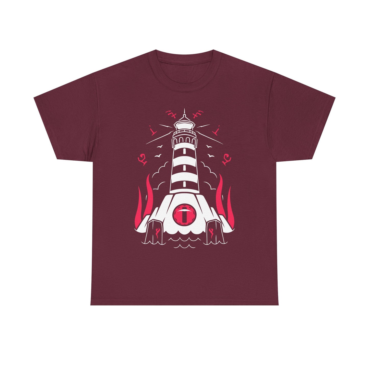 Dredge t-shirt inspired by the indie horror fishing game, featuring a dark ocean and lovecraftian cosmic horror aesthetic. This unisex gamer shirt captures the eerie maritime atmosphere, eldritch sea creatures, and nautical mystery that define Dredge. Perfect indie horror merch for fans of fishing games, cosmic horror stories, and atmospheric survival adventures. Ideal for gamers who love deep sea mystery and dark fantasy aesthetics.