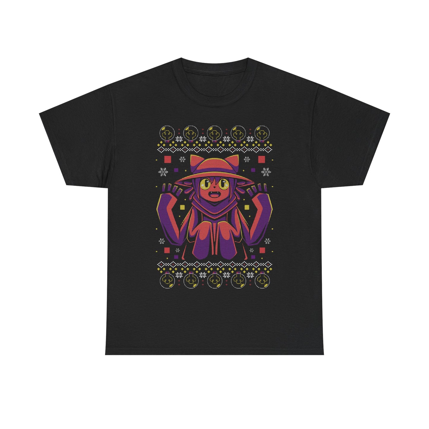 Gamer t-shirt inspired in Niko from OneShot indie game in ugly christmas sweater art style.

niko oneshot t-shirt, oneshot niko t-shirt, oneshot indie game t-shirt, niko oneshot game christmas ugly sweater, oneshot game christmas shirt, niko oneshot indie game merch, oneshot video game merch, niko oneshot merch, gaming merch, indie game merch, gaming christmas shirt, gaming xmas sweater shirt, oneshot niko lightbulb shirt, oneshot indie game christmas merch, gamer christmas gift, gaming xmas