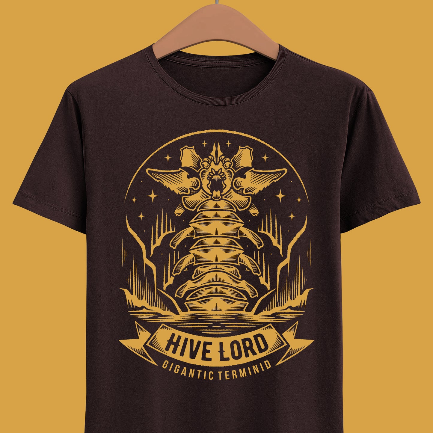 Gamer t-shirt design inspired by Hive Lord from Helldivers 2 - Into the Unjust. Fight Hive Lord during any suicide mission and survive this gigantic terminid. For the Glory!

helldivers 2 into the unjust t-shirt, helldivers 2 into the unjust hive lord t-shirt, helldivers 2 into the unjust merch, helldivers 2 bile titan t-shirt, helldivers 2 enlist today t-shirt, helldivers 2 hold my liber-tea t-shirt, helldivers II merch, helldivers II t-shirt, helldivers 2 spread the managed democracy t-shirt
