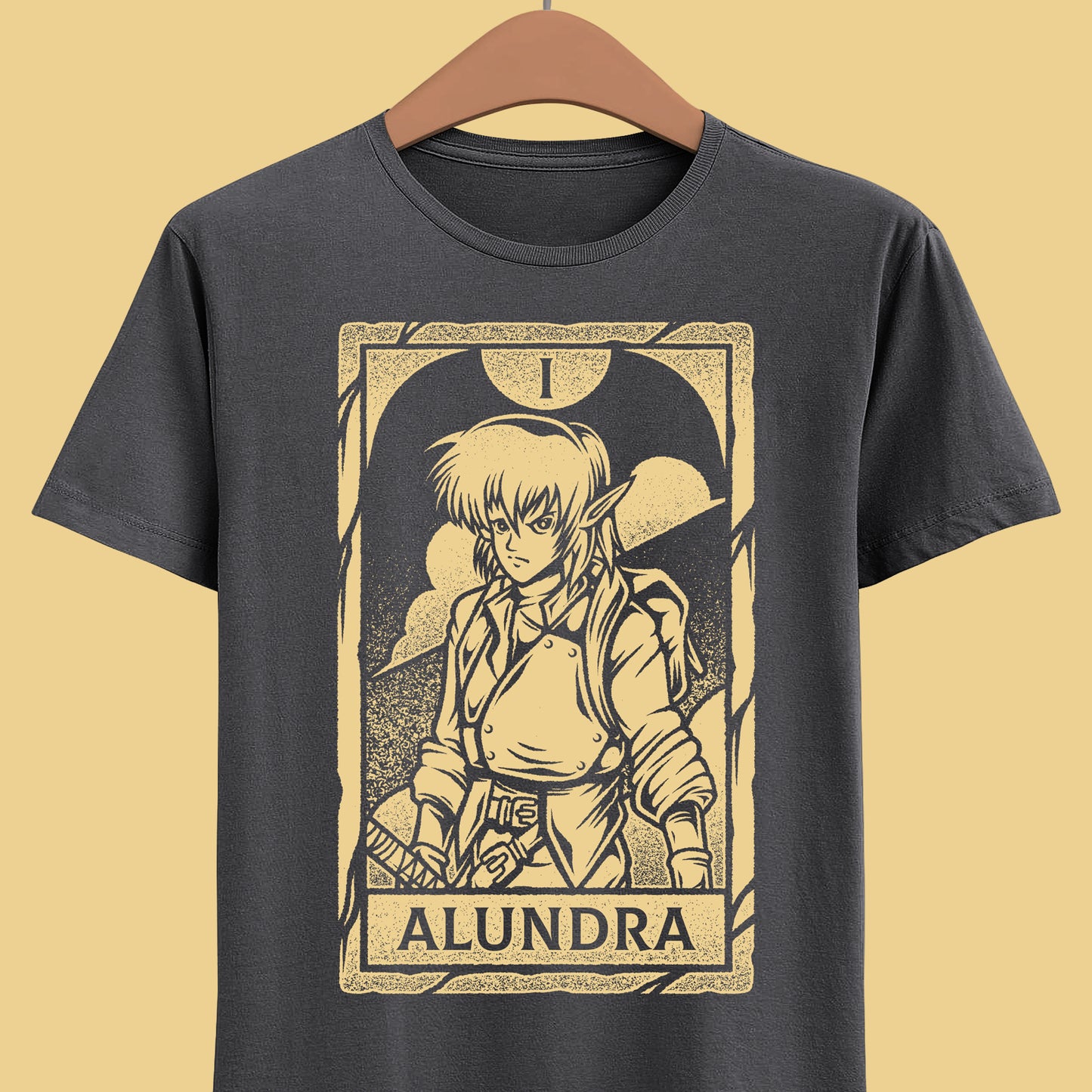 Alundra Dreamwalker Tarot Card Action Rpg Video Game Unisex T-shirt