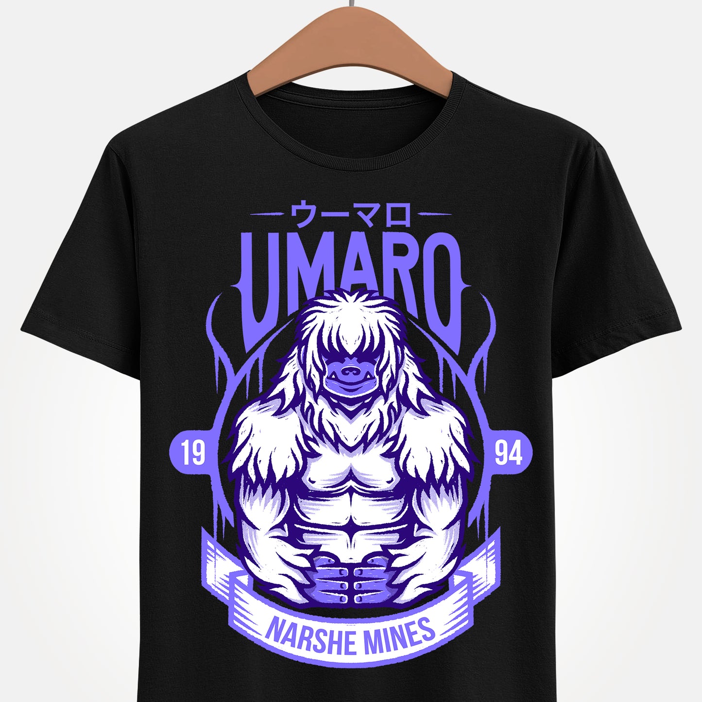 Umaro Final Fantasy VI t-shirt featuring the FF6 yeti character from the classic SNES retro RPG video game. Perfect tee for Final Fantasy 6 (FFVI) and retro gaming fans.