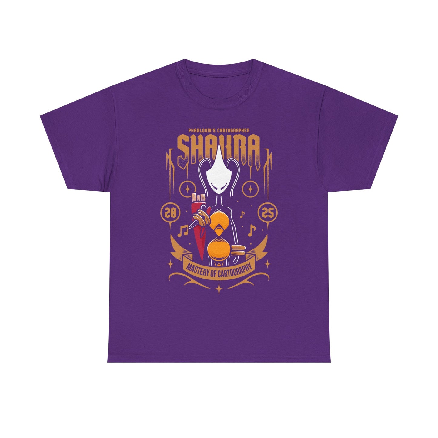 Gamer t-shirt inspired by the warrior-cartographer Shakra, who sells maps and mapping tools in the game Hollow Knight Silksong metroidvania indie game.

hollow knight, hollow knight silksong, hollow knight silksong hornet t-shirt, hollow knight silksong merch, hollow knight silksong t-shirt, hollow knight silksong hornet tee, hollow knight silksong shakra t-shirt, hollow knight silksong merch, hollow knight silksong hornet shirt, hollow knight silksong shakra shirt, hollow knight silksong shakra