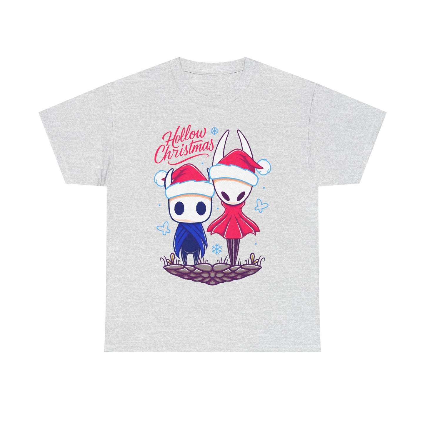 Gamer xmas t-shirt inspired by Hornet and The Knight from Hollow Knight and Hollow Knight Silksong metroidvania indie games in christmas style wearing a Santa hat.

hollow christmas, hollow knight christmas, hollow knight christmas t-shirt, hollow knight christmas tee, hollow knight christmas shirt, hollow knight christmas hornet and the knight shirt, hollow knight xmas t-shirt,  hollow knight cute kwaii crhistmas t-shirt, cute kwaii hollow knight merch, hollow knight silksong cute kawaii xmas