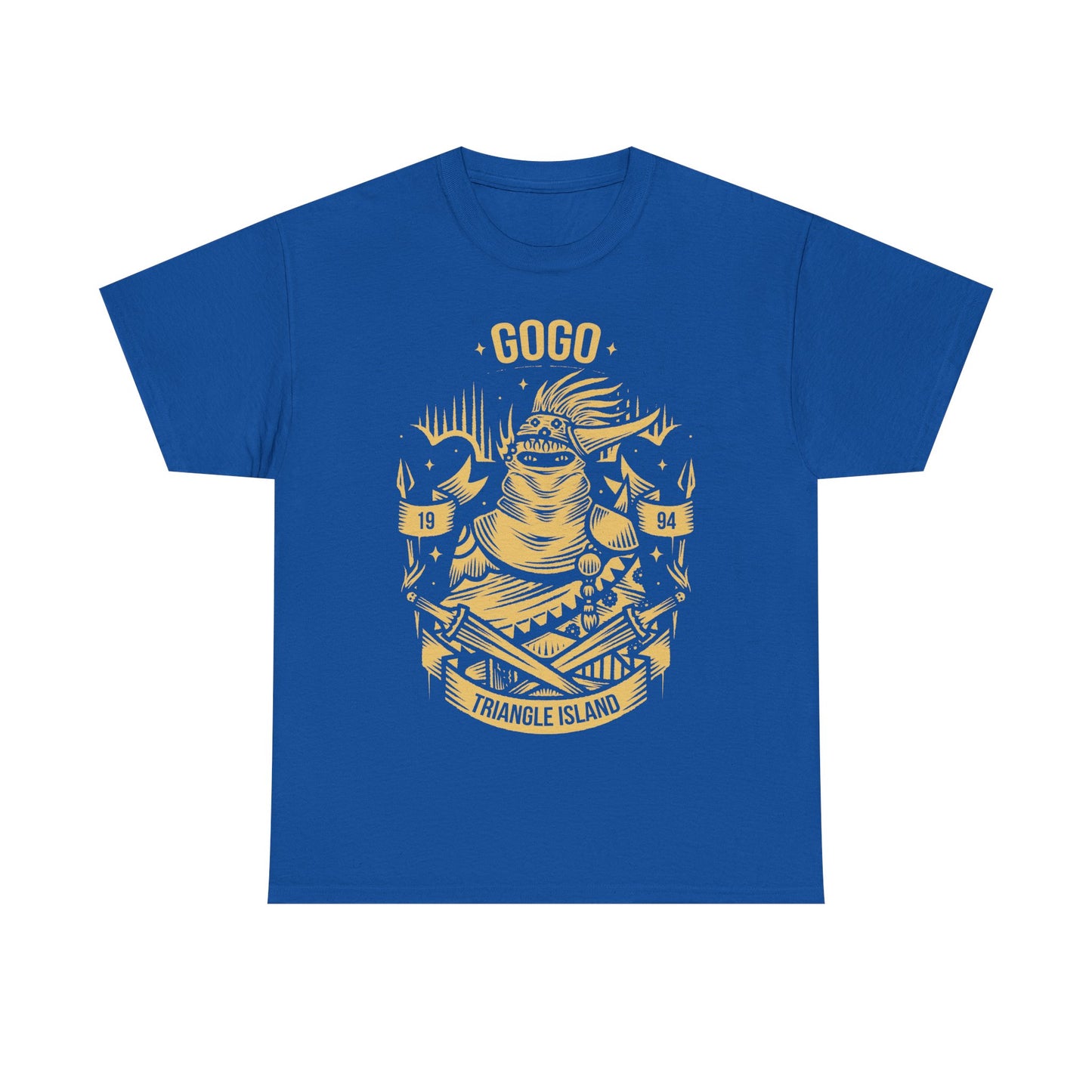 Gogo Final Fantasy VI t-shirt featuring the FF6 mimic character from the classic SNES retro JRPG video game.