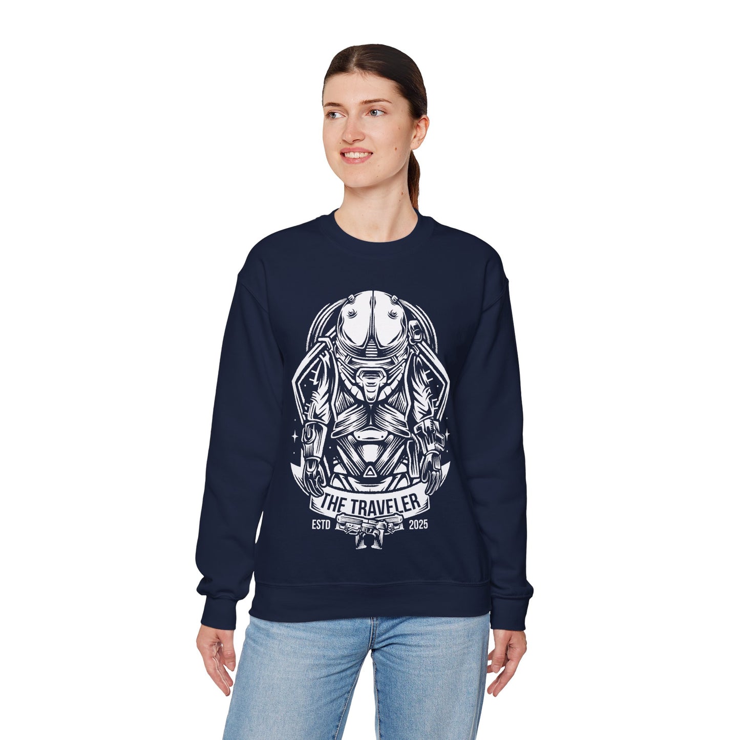 The Traveler - Cronos The New Dawn Video Game Unisex Crewneck Sweatshirt