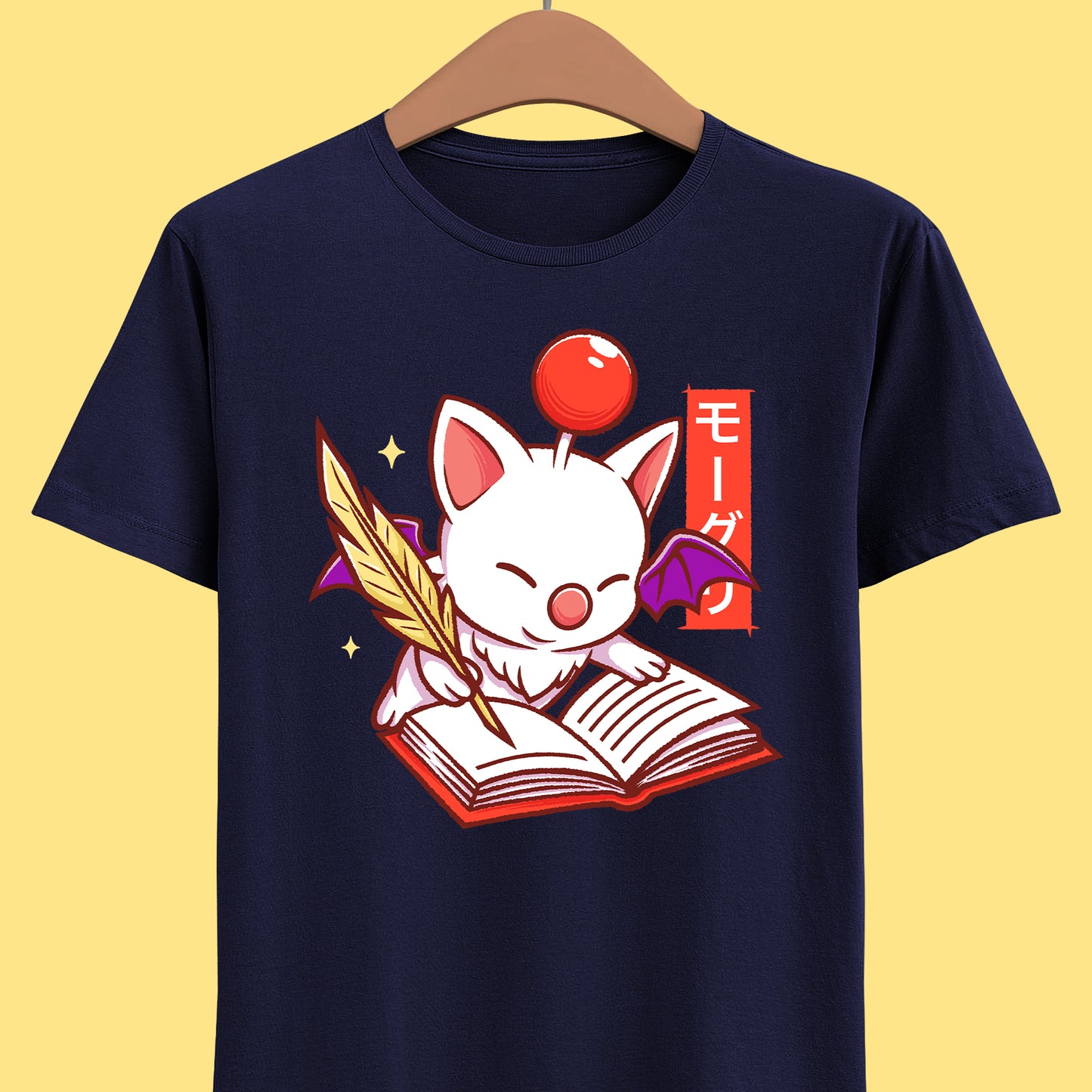 Moogle Let's Save, kupo! Final Fantasy Video Games Unisex T-shirt