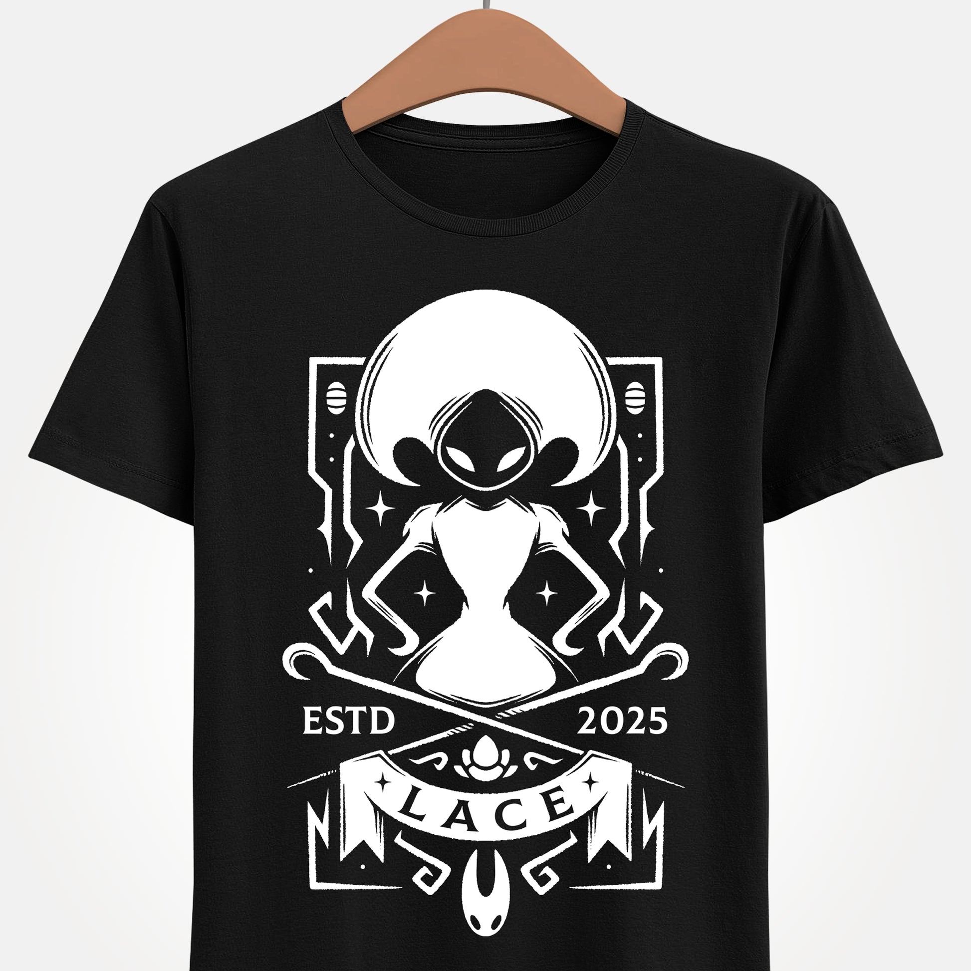 Gamer t-shirt inspired by Lace boss from Hollow Knight Silksong metroidvania indie game.

hollow knight, hollow knight silksong, hollow knight silksong hornet t-shirt, hollow knight silksong merch, hollow knight silksong t-shirt, hollow knight silksong hornet tee, hollow knight hornet and lace t-shirt, hollow knight silksong indie game merch, hollow knight silksong hornet shirt, hollow knight the knight t-shirt, hollow knight silksong lace t-shirt, hollow knight silksong lace tee, lace silksong
