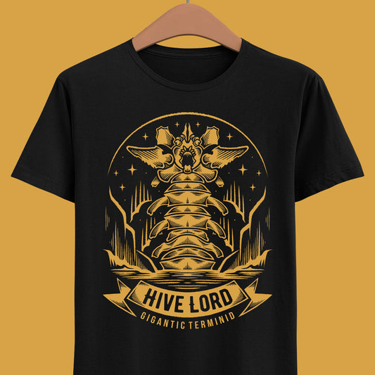 Gamer t-shirt design inspired by Hive Lord from Helldivers 2 - Into the Unjust. Fight Hive Lord during any suicide mission and survive this gigantic terminid. For the Glory!

helldivers 2 into the unjust t-shirt, helldivers 2 into the unjust hive lord t-shirt, helldivers 2 into the unjust merch, helldivers 2 bile titan t-shirt, helldivers 2 enlist today t-shirt, helldivers 2 hold my liber-tea t-shirt, helldivers II merch, helldivers II t-shirt, helldivers 2 spread the managed democracy t-shirt