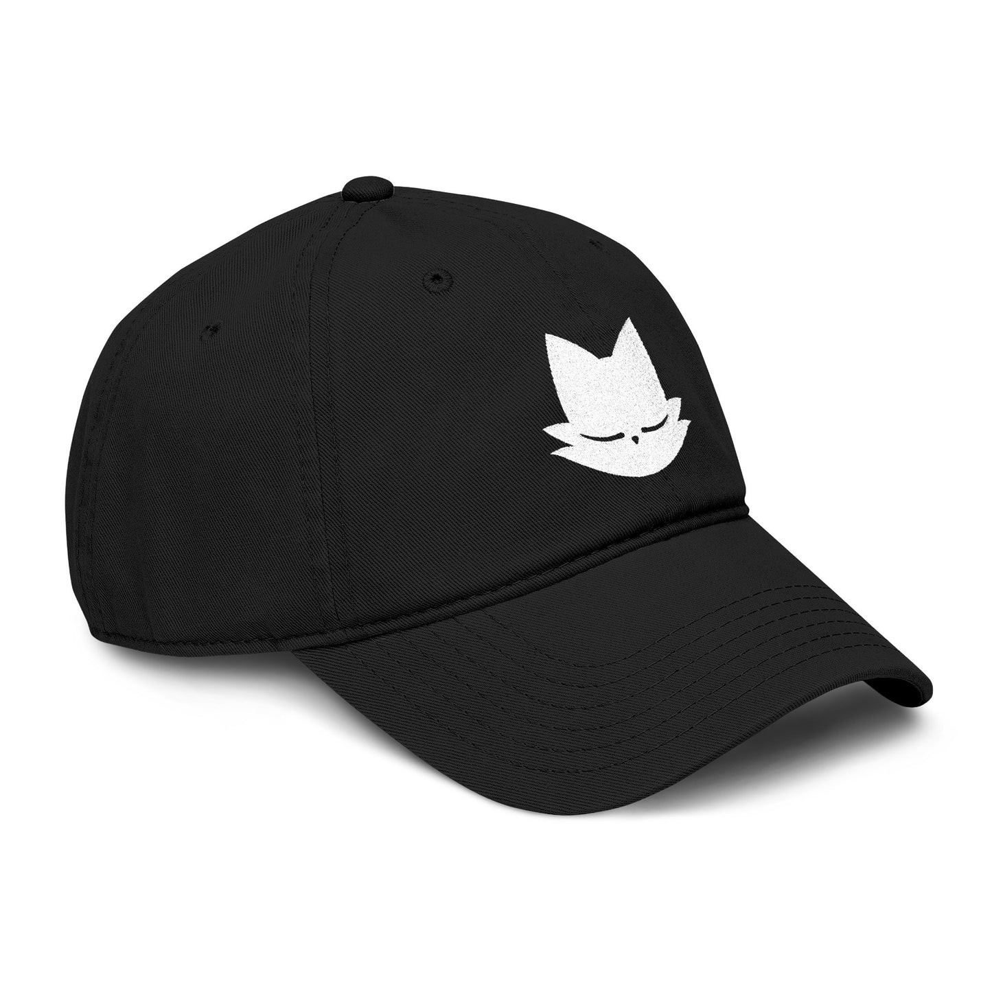 Yi embroidered washed baseball cap inspired by Nine Sols indie metroidvania video game with minimalist gaming design.