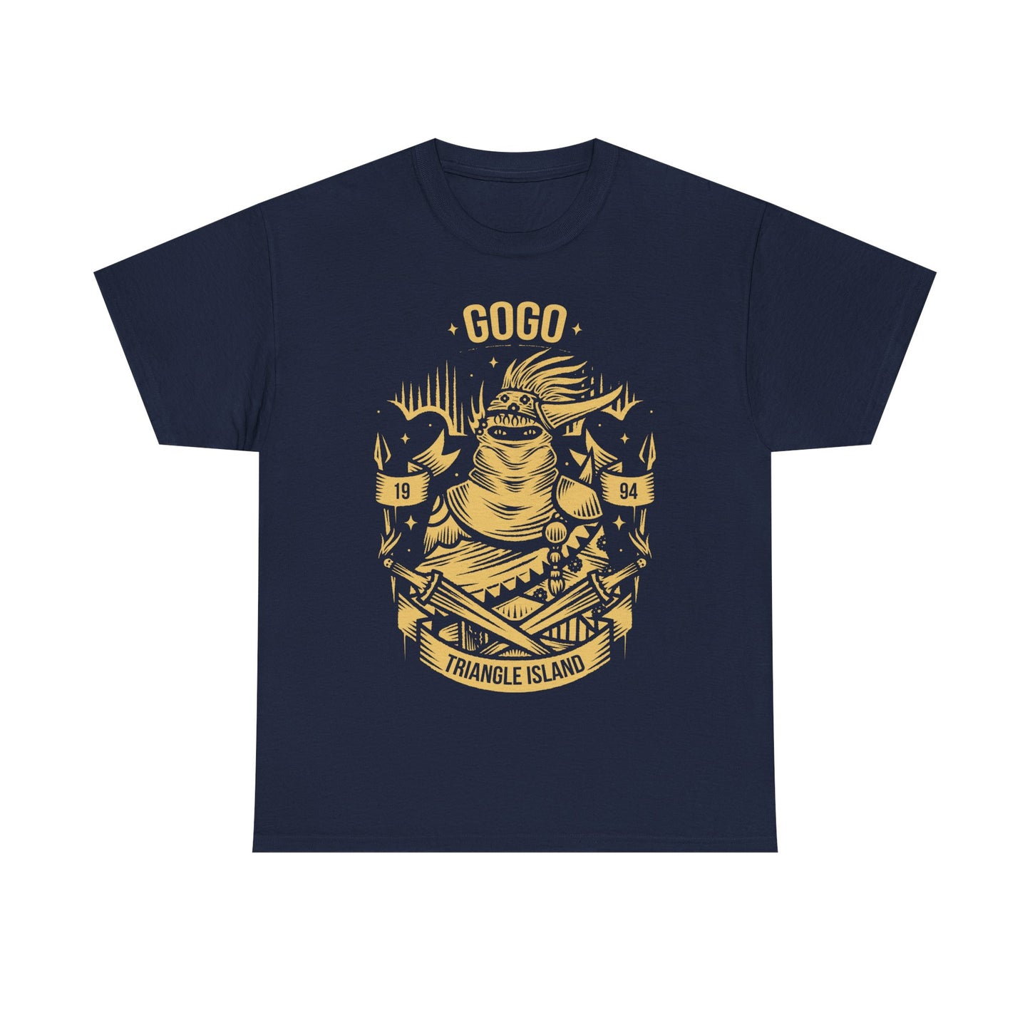 Gogo Final Fantasy VI t-shirt featuring the FF6 mimic character from the classic SNES retro JRPG video game.