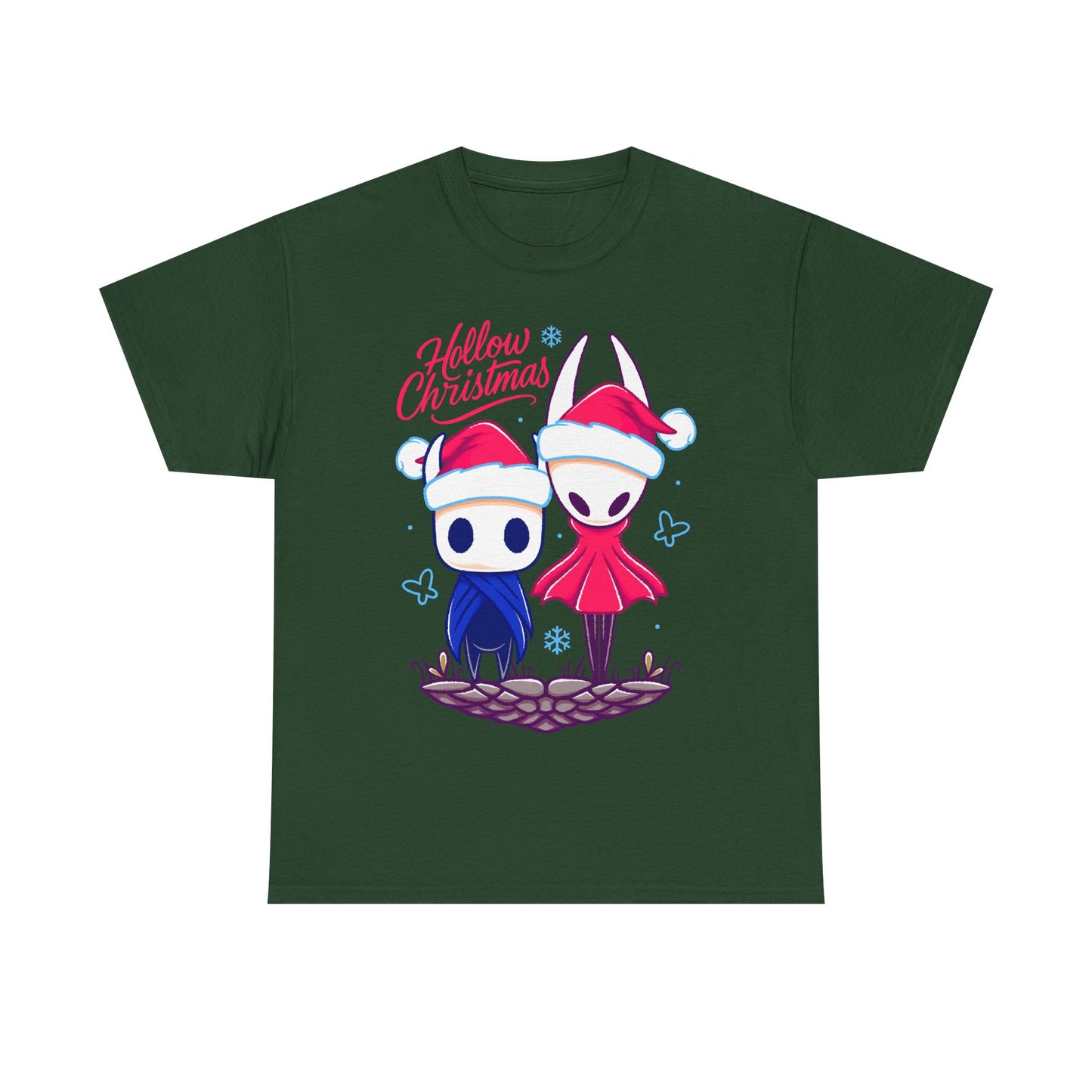 Gamer xmas t-shirt inspired by Hornet and The Knight from Hollow Knight and Hollow Knight Silksong metroidvania indie games in christmas style wearing a Santa hat.

hollow christmas, hollow knight christmas, hollow knight christmas t-shirt, hollow knight christmas tee, hollow knight christmas shirt, hollow knight christmas hornet and the knight shirt, hollow knight xmas t-shirt,  hollow knight cute kwaii crhistmas t-shirt, cute kwaii hollow knight merch, hollow knight silksong cute kawaii xmas