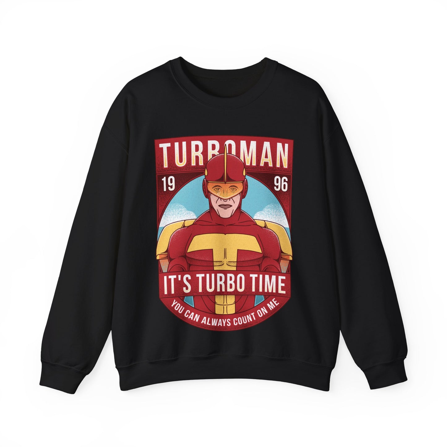 Crewneck sweatshirt inspired by Turbo Man from Jingle all the Way 1990s movie. You can always count on me.

jingle all the way, 80s, 90s movies, action movies, christmas sweatshirt, christmas movies, nostalgia, superhero, turbo man, xmas, turboman, schwarzenegger, myron dementor, jingle all the way crewneck sweatshirt, jingle all the way xmas merch, jingle all the way movie hoodie, jingle all the way turbo man crewneck sweatshirt, jingle all the way turbo man merch, turbo man christmas merch